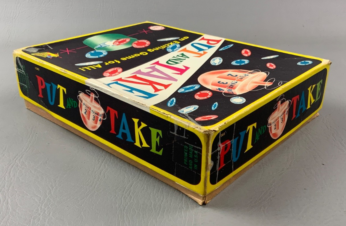 Vintage 1956 Schaper “Put and Take Game” – Item #203 – COMPLETE