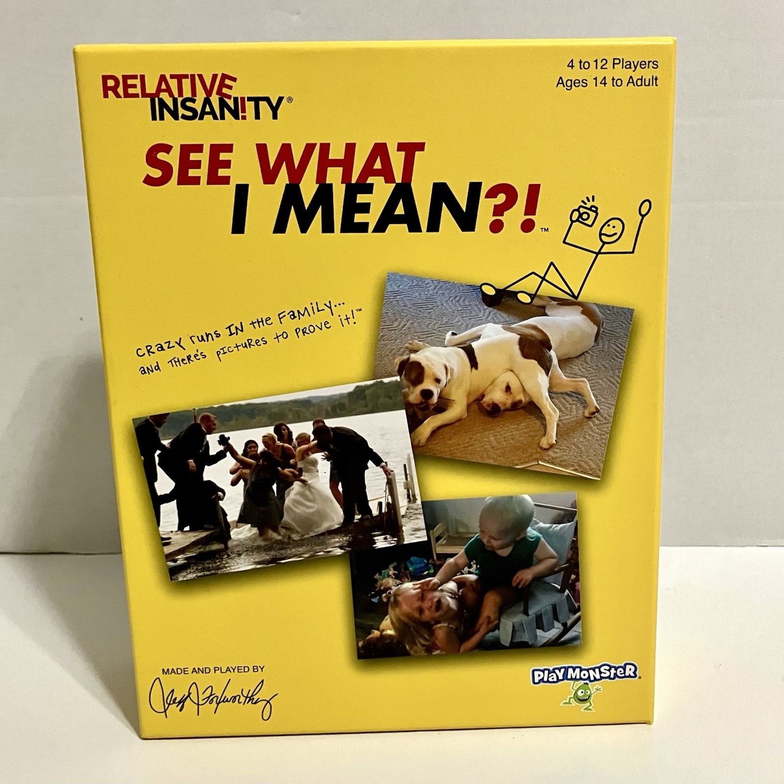 Relative Insanity See What I Mean? 2019 Complete in Box Family Game Night