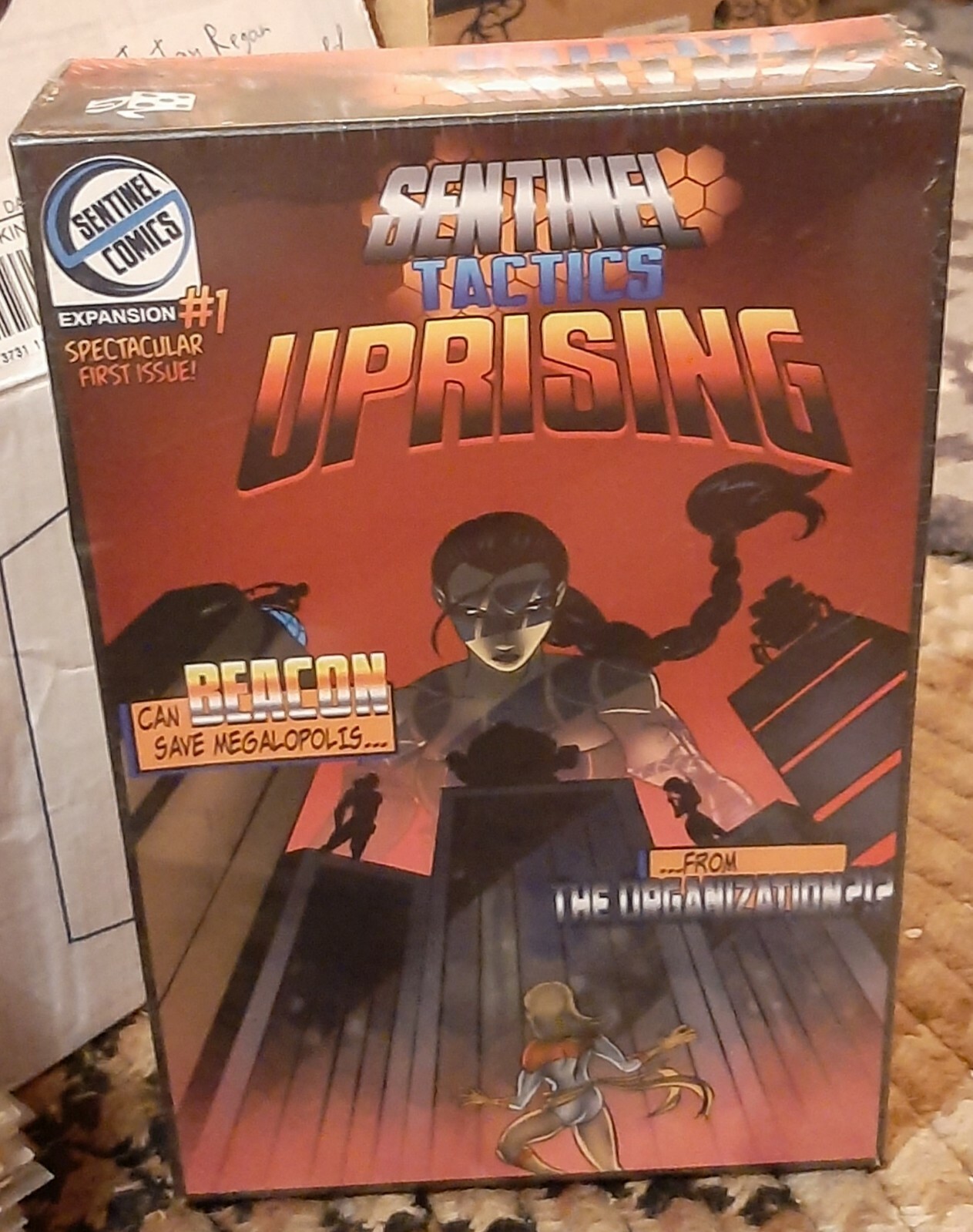 Sentinel Tactics: Uprising Expansion, factory sealed