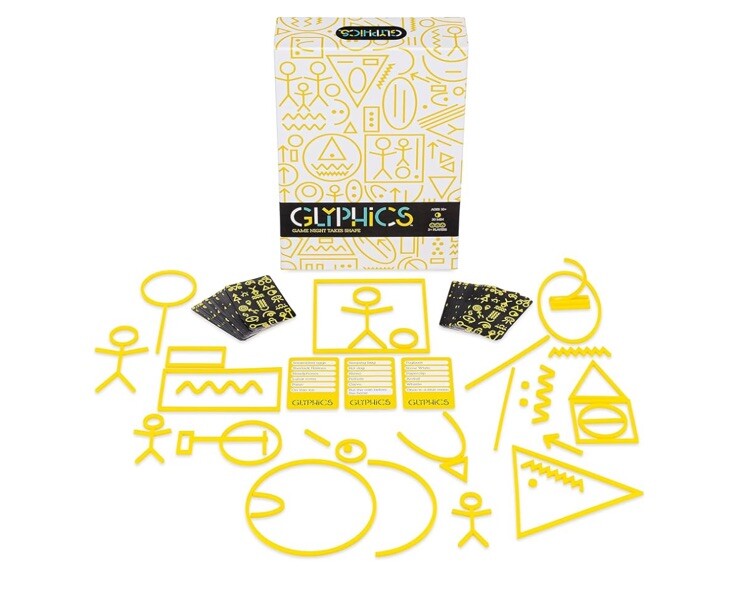 Big G Creative: Glyphics Board Game Creative Party Game – Game Night Takes Shape