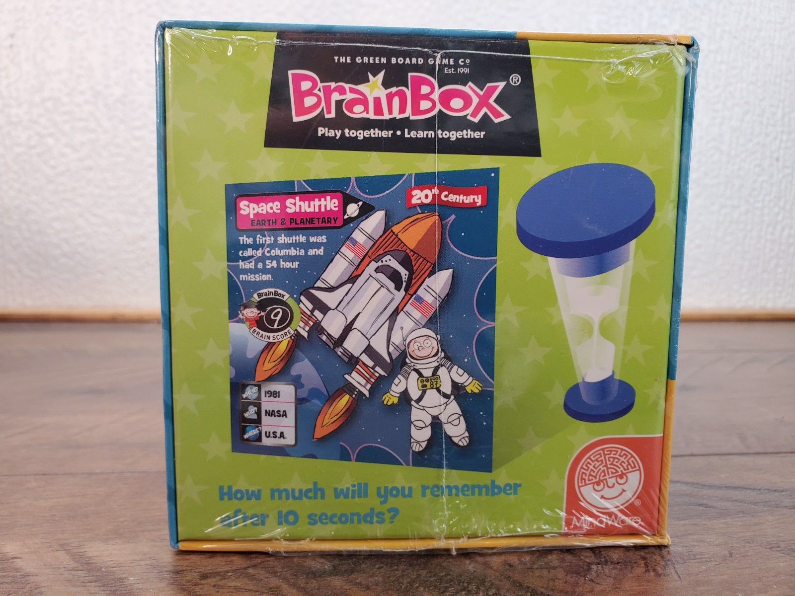 MindWare BrainBox Game Lot Math Art Inventions Educational Trivia Memory Sealed