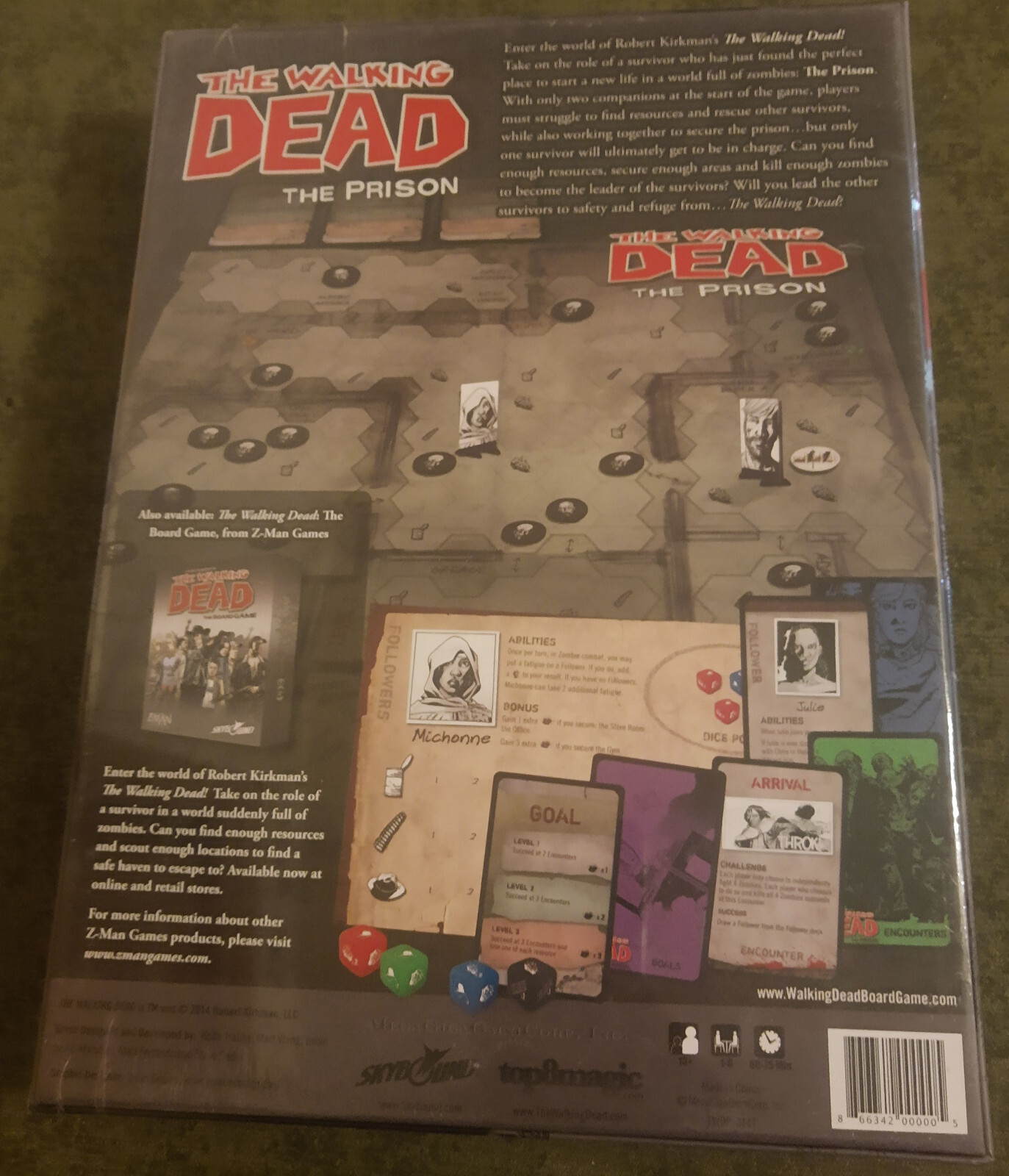 The Walking Dead : The Prison – board game – NEW AND SEALED