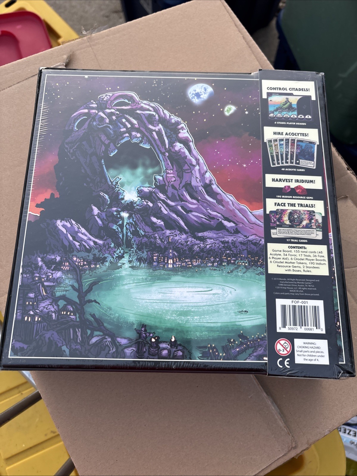 Fate Of Fantos The Iridium Wars Board Game