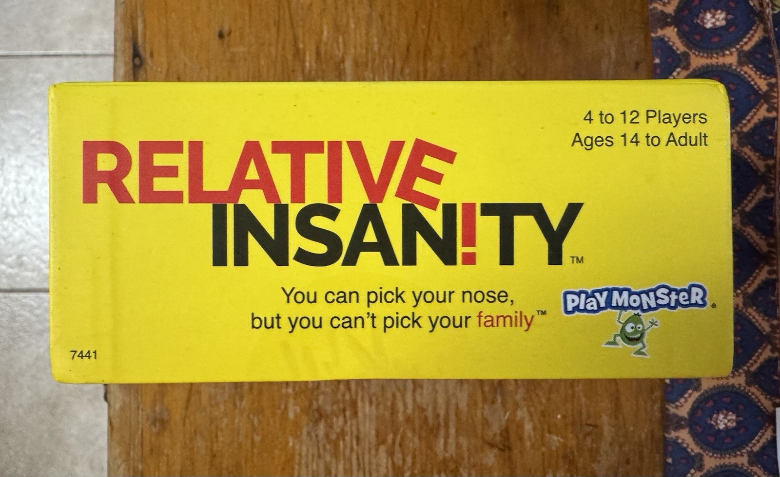 Relative Insanity Party/ Family Game – NIB SEALED