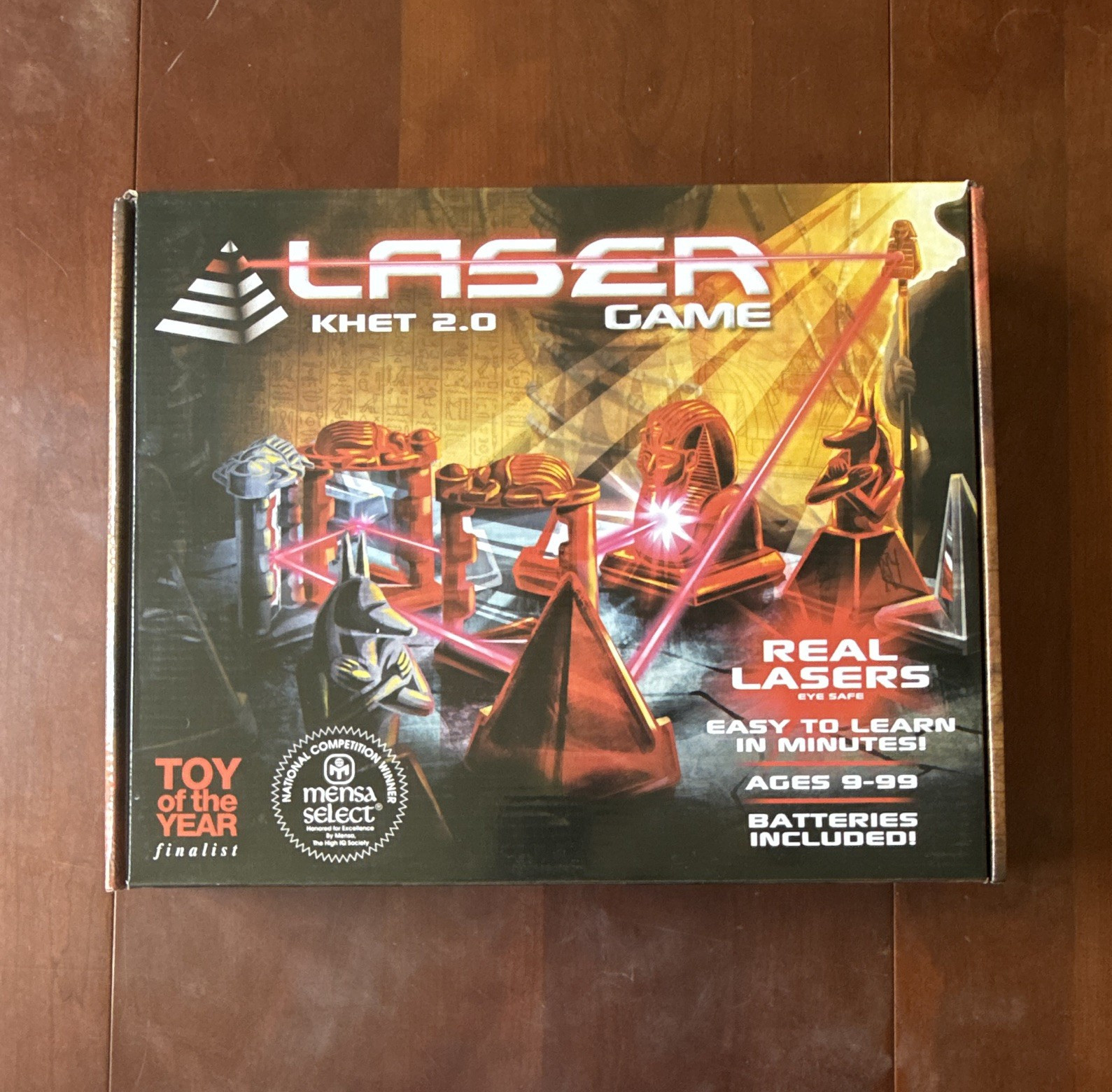 Innovention Toys Khet 2.0 Laser Game Mensa Award 2 Players Ages 9+