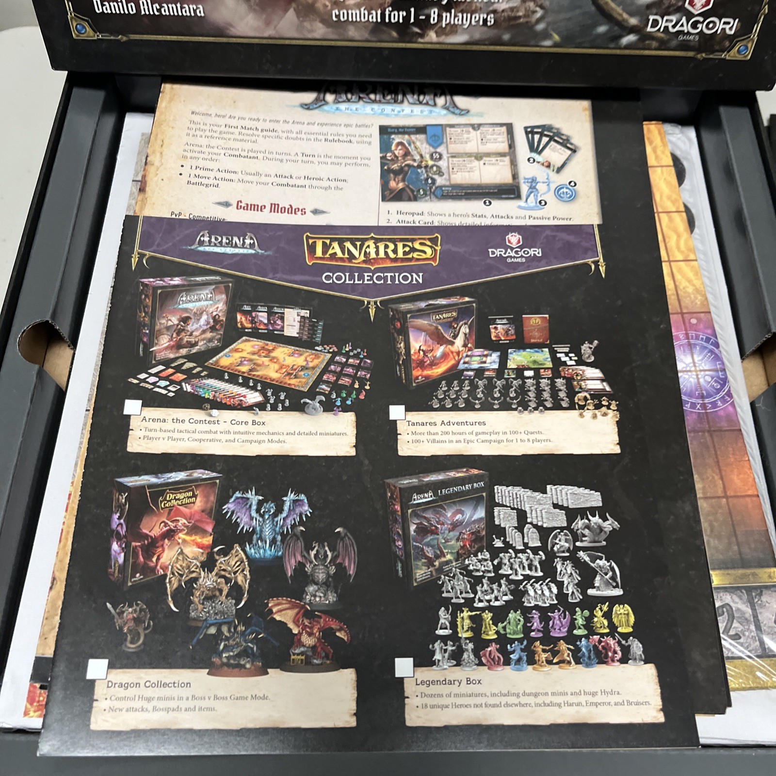 Arena: The Contest – Board Game Dragori Games 2021 – NOB