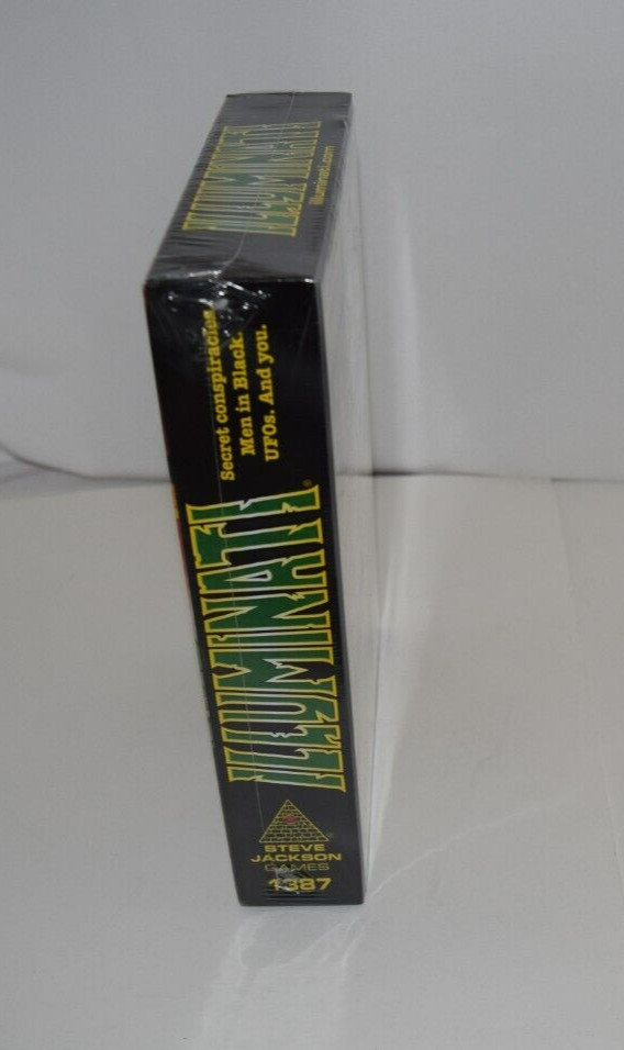Illuminati 2nd Edition The Game Of Conspiracy Steve Jackson Games SJG 1387 Card