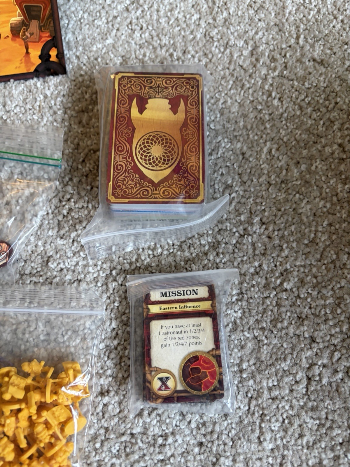 Mission Red Planet Board Game Complete Fantasy Flight 2015