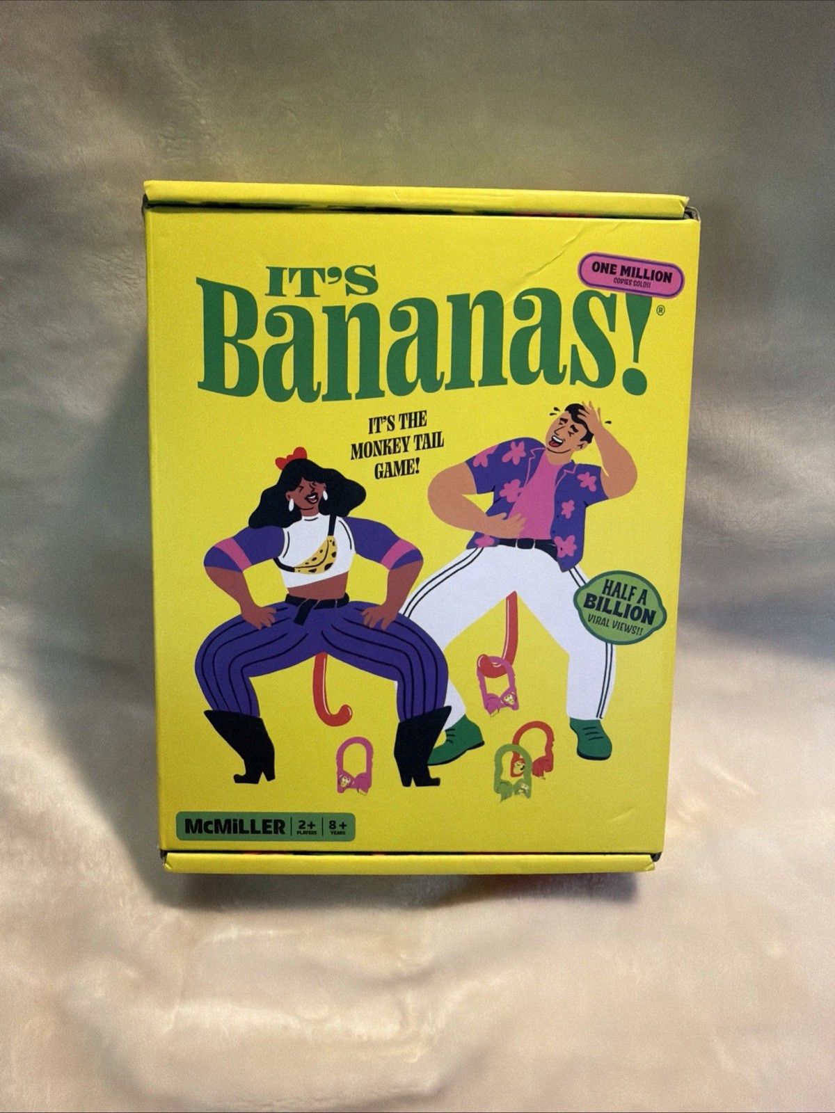 It’s Bananas! The Monkey Tail Game – Funny Family & Party Game for Kids & Adults