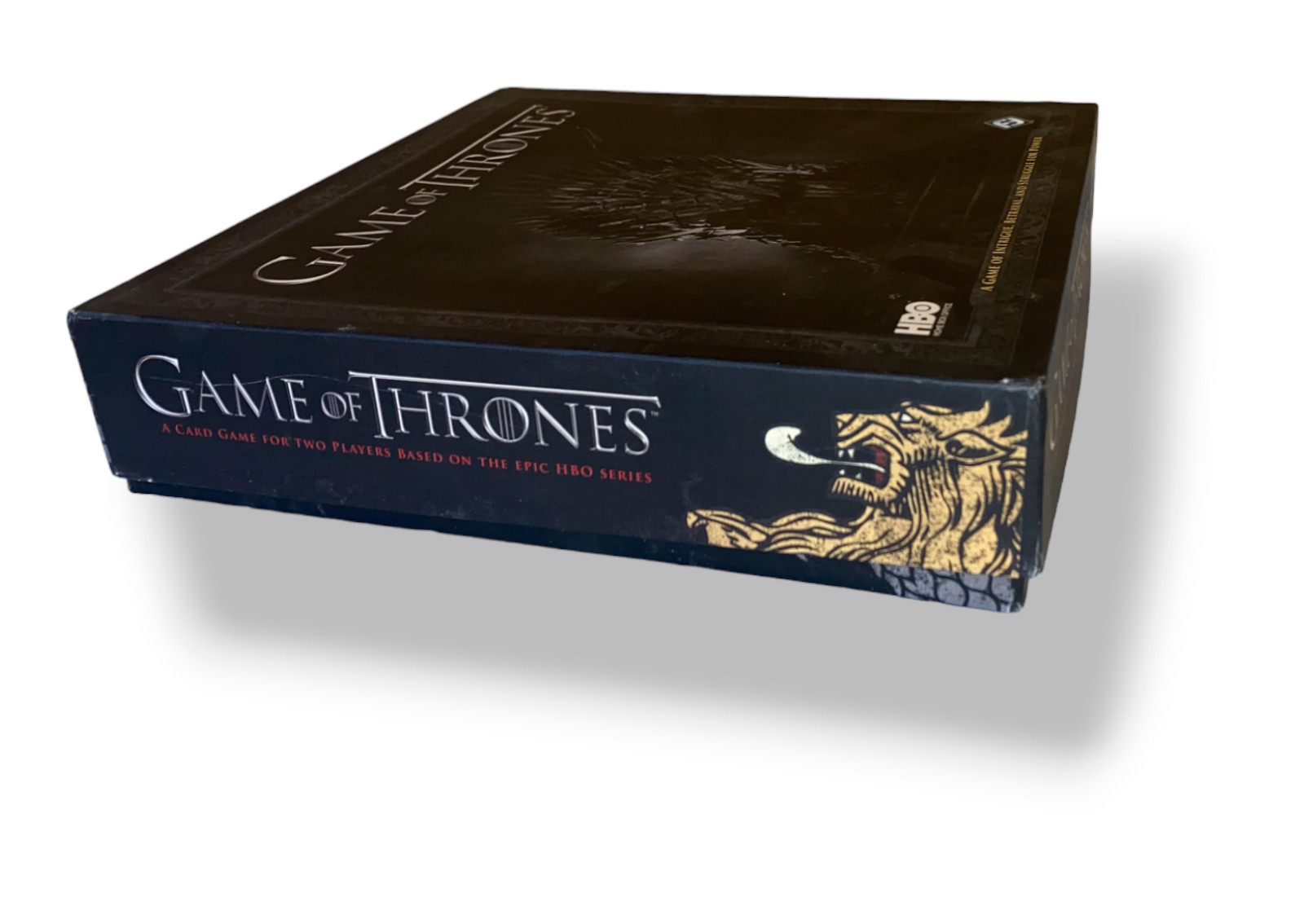 Game of Thrones NIB 2 player Card Board Game HBO Edition TV Series Complete 2012