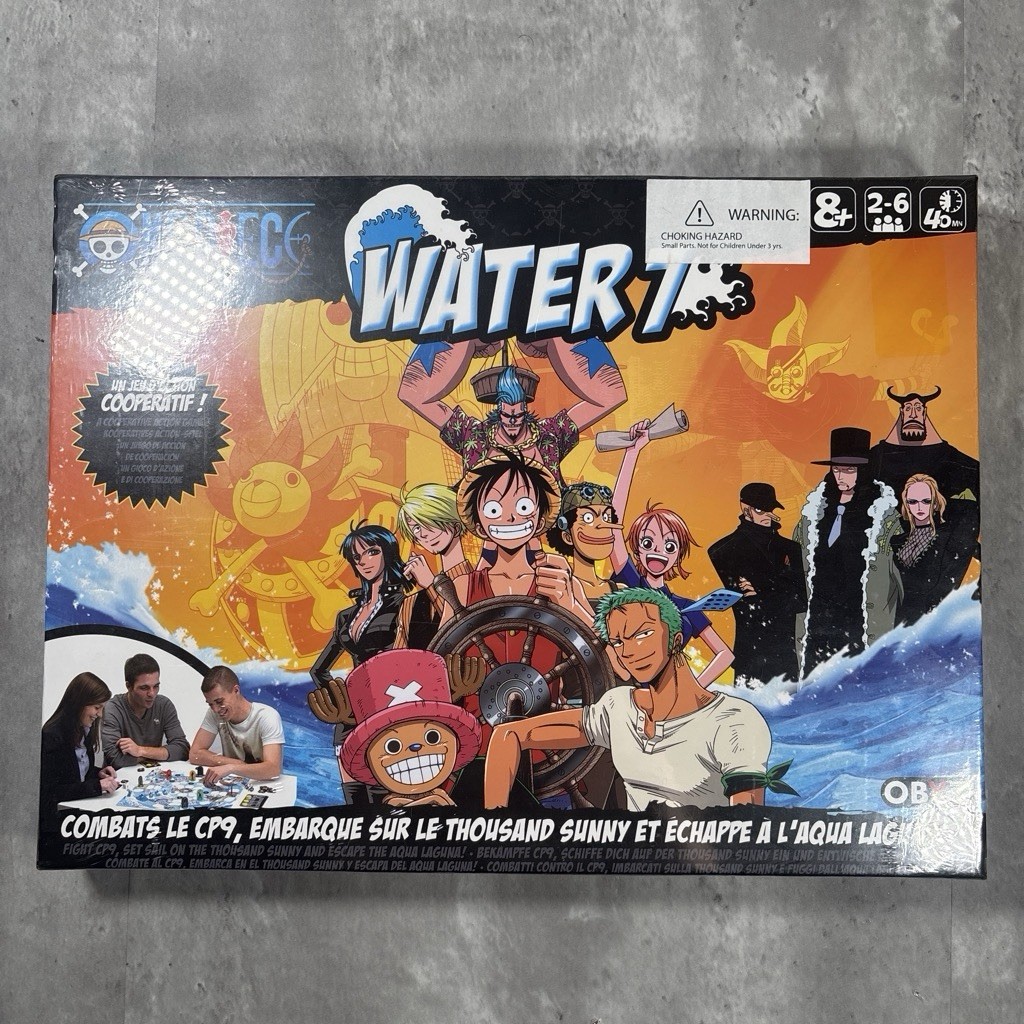 New Sealed One Piece Water 7 Anime Board Game By OBYZ OOP Rare Multilingual