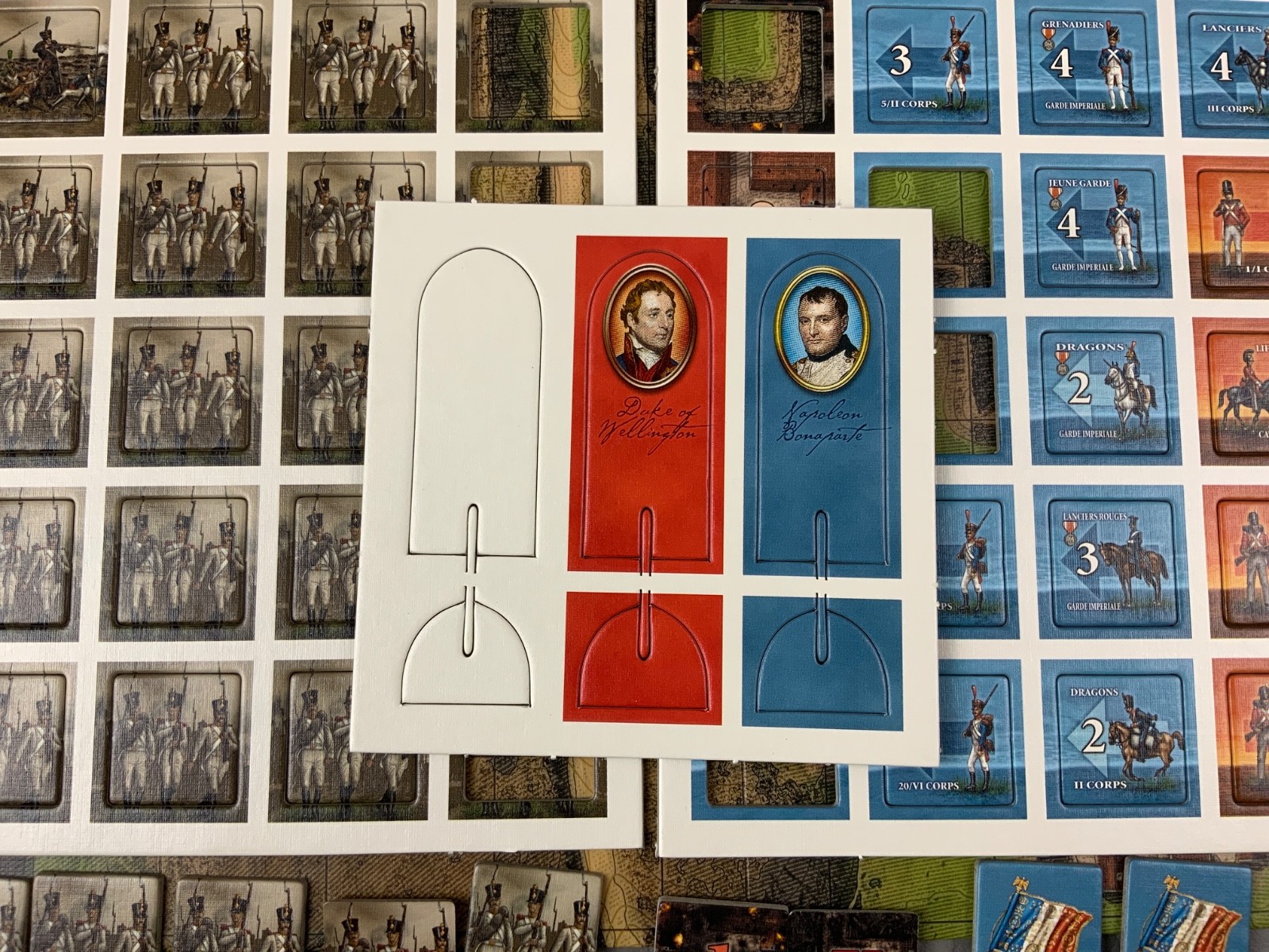 Waterloo Napoleon’s Letzte Schlacht – Strategy Board Game – Phalanx 2002