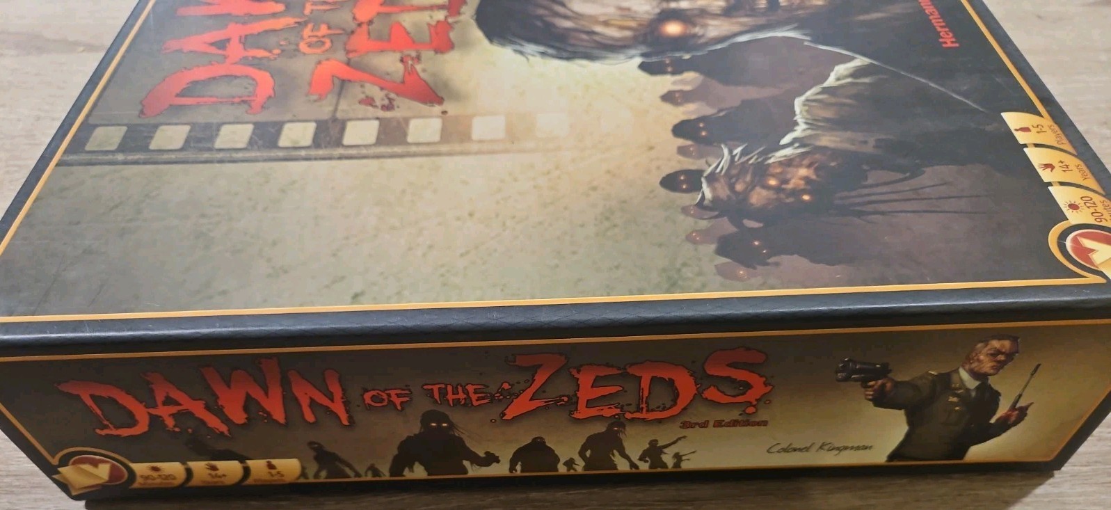 Dawn of the Zeds Board Game 3rd Edition 100% Complete Zombie