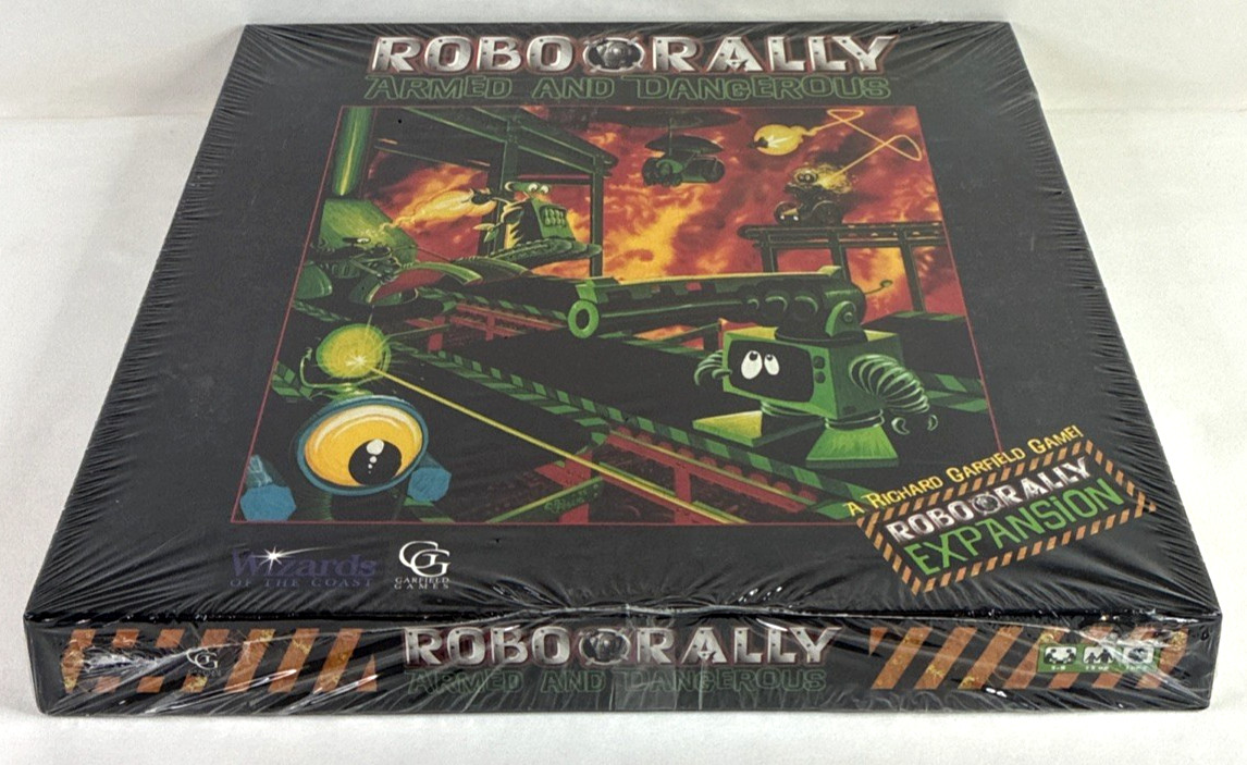 VTG 1995 Robo Rally Armed and Dangerous Expansion – Wizards of The Coast