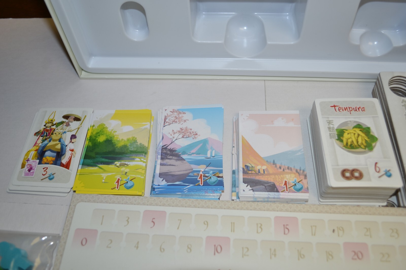 Tokaido Board Game By Fun Forge 2014 Out Of Print Very Nice Cond 100% Complete!