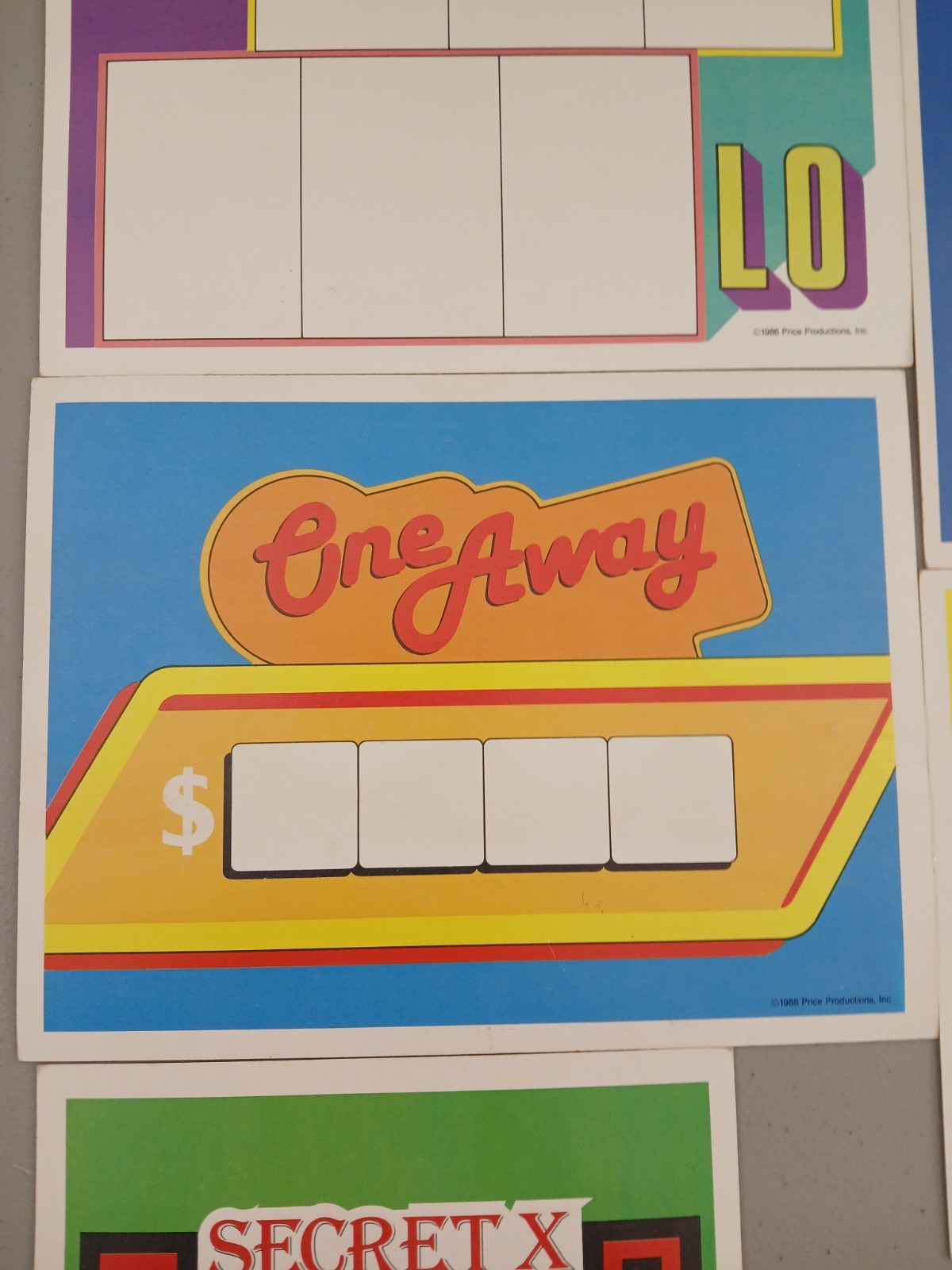 VTG 1986 The Price Is Right Game (12 Games) Milton Bradley 100% COMPLETE