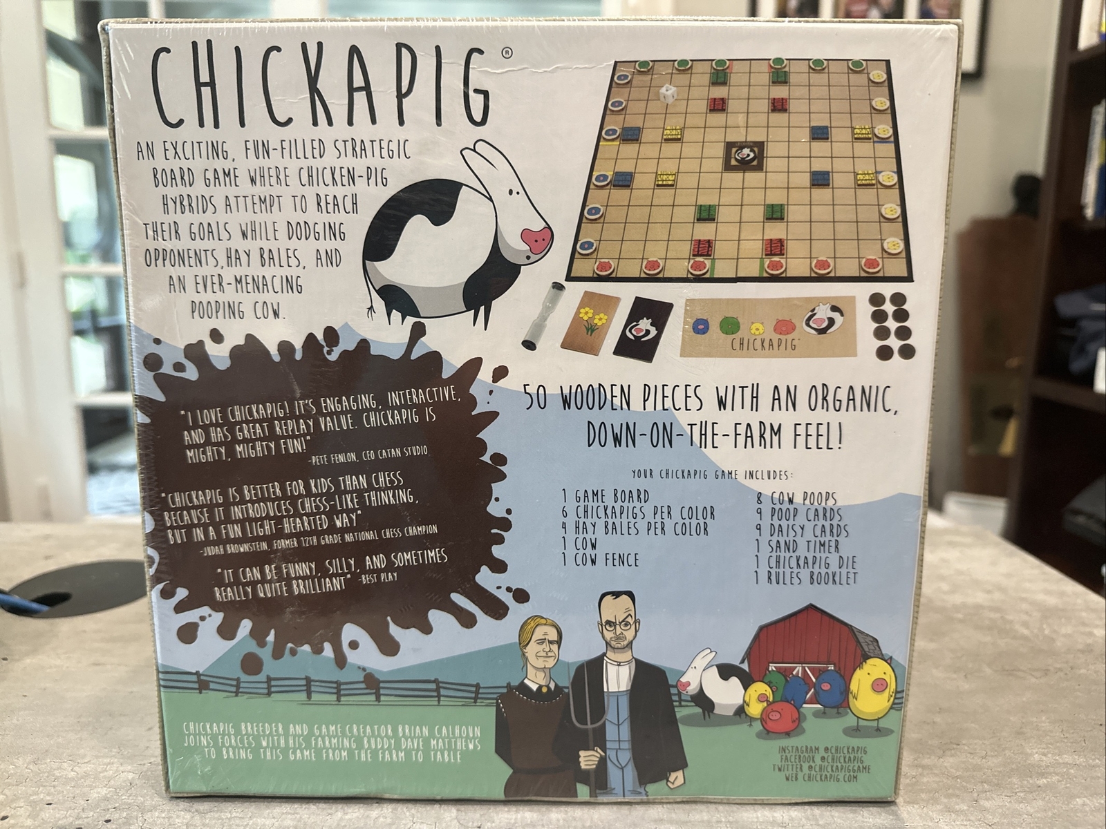 Dave Matthews Band Warehouse Exclus 2018 Chickapig Strategic Board Game Family