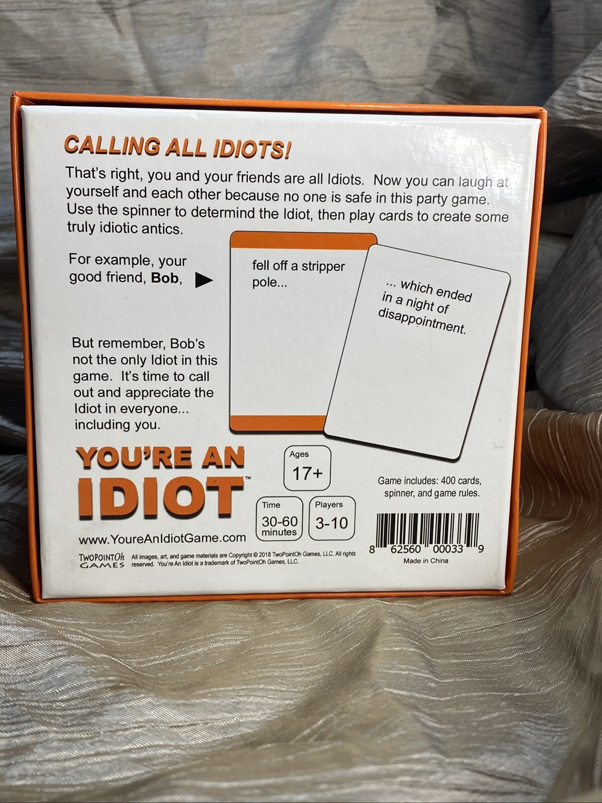 You’re An Idiot – A New Spin on the Popular Adult Party Game by TwoPointOh Games