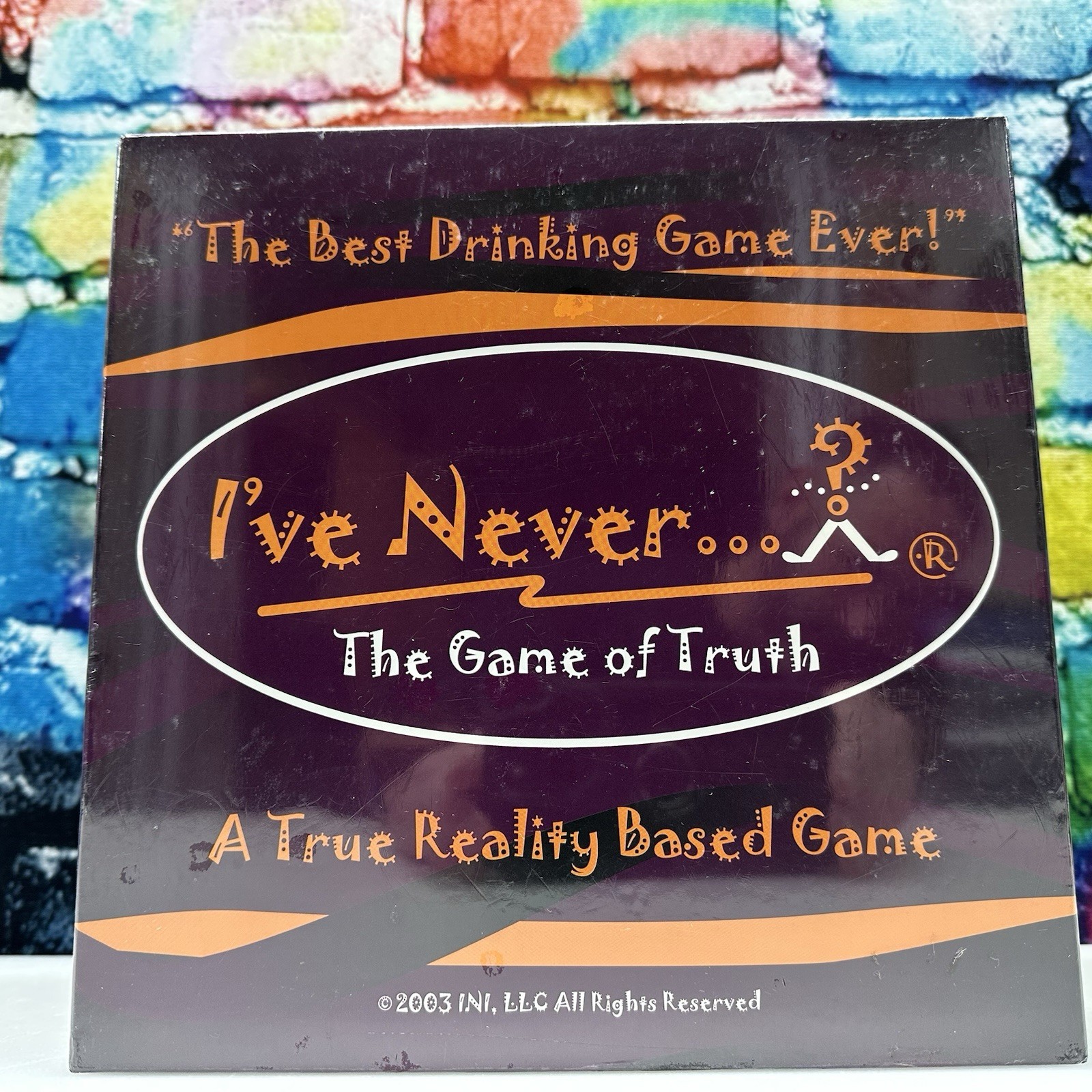 I’ve Never…The Game of Truth A True Reality Based Game 2003 Drinking Fun NEW!