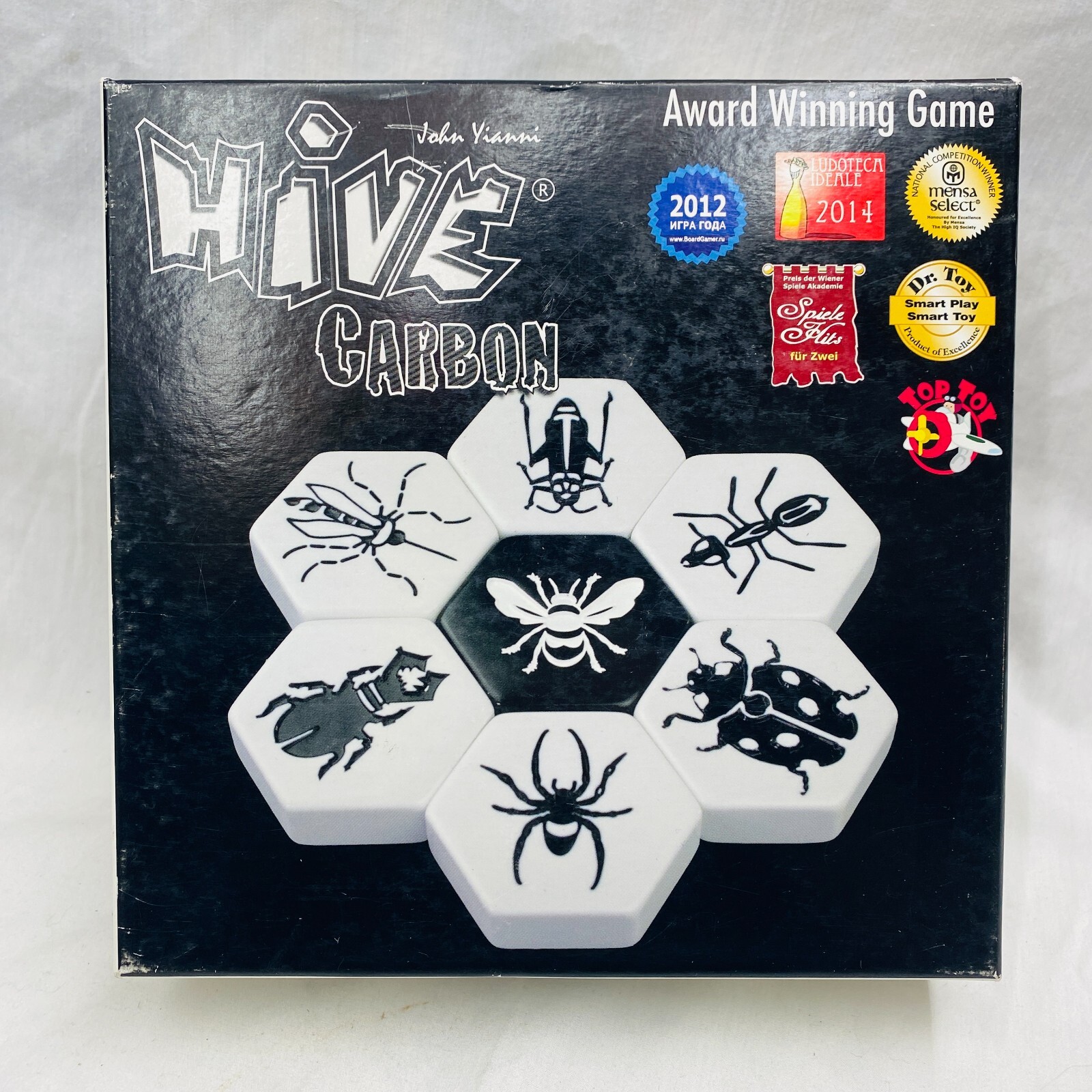 Hive Carbon Board Game Gen 42 2015 VG/EX