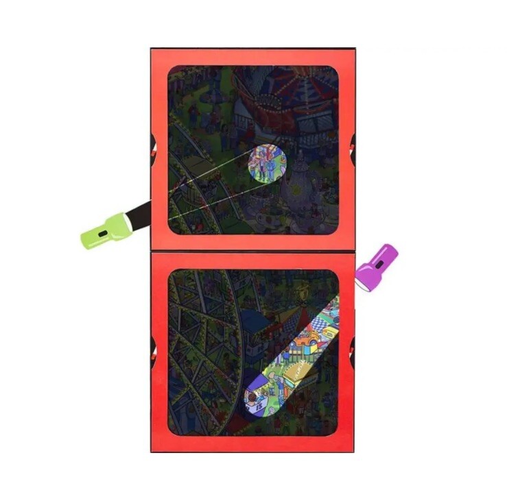 Highlights For Children – Hidden Pictures Flashlight Search Board Game
