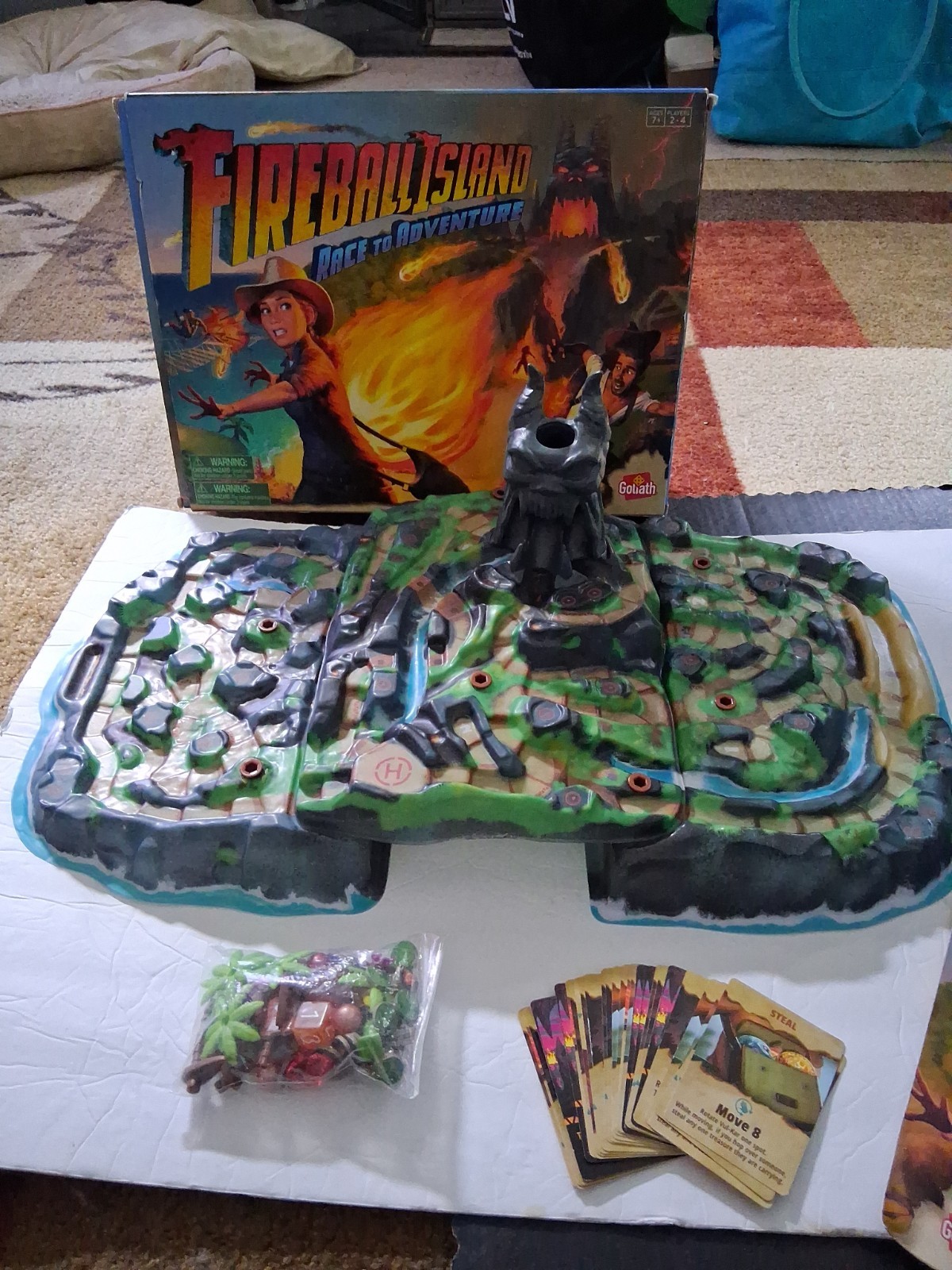 Fireball Island The Curse of Vul-Kar Restoration Games PLEASE READ