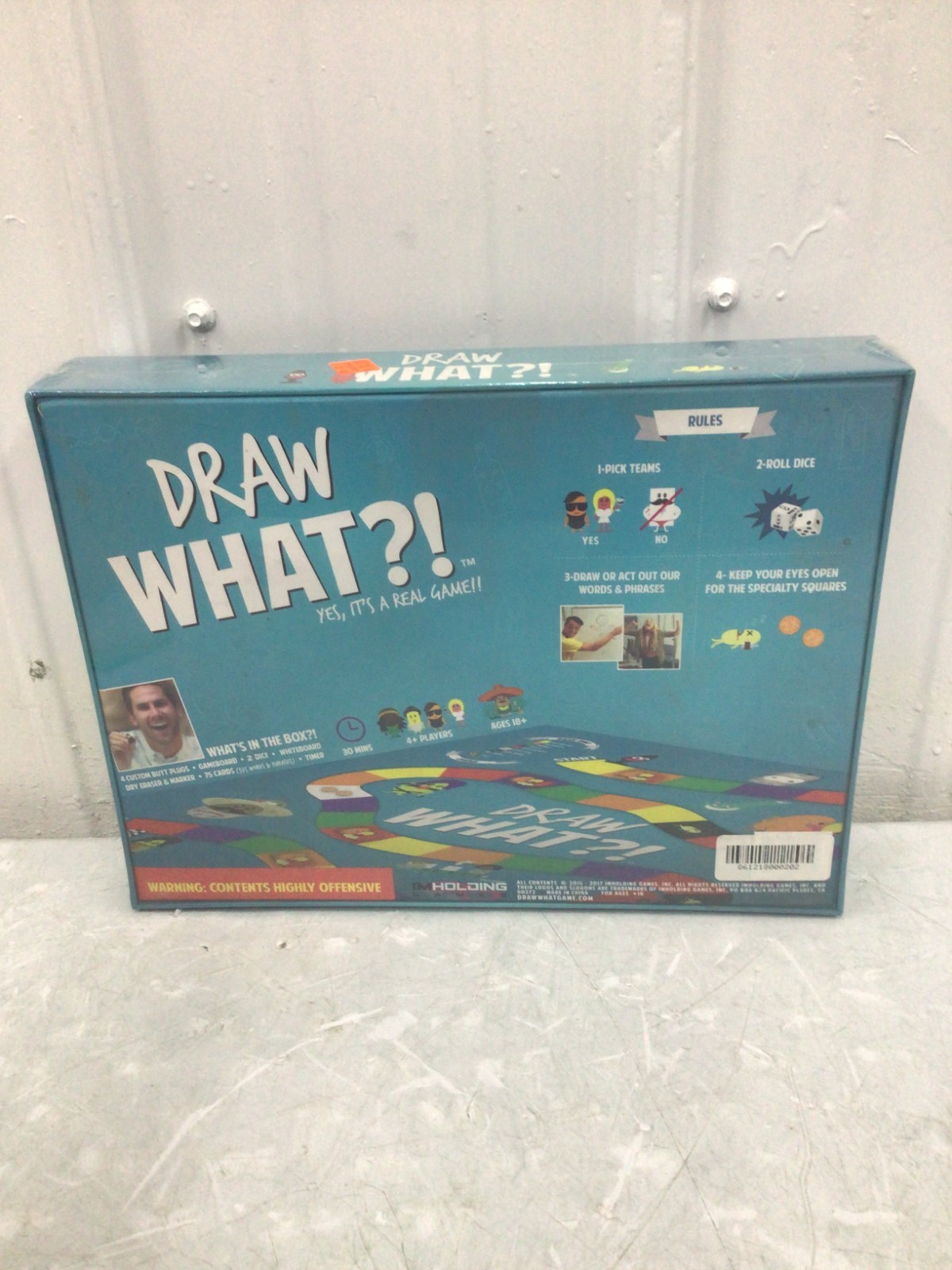 DRAW WHAT?! Adult Party Board Game Offensive Humor FREE EXPANSION PACK INCLUDED
