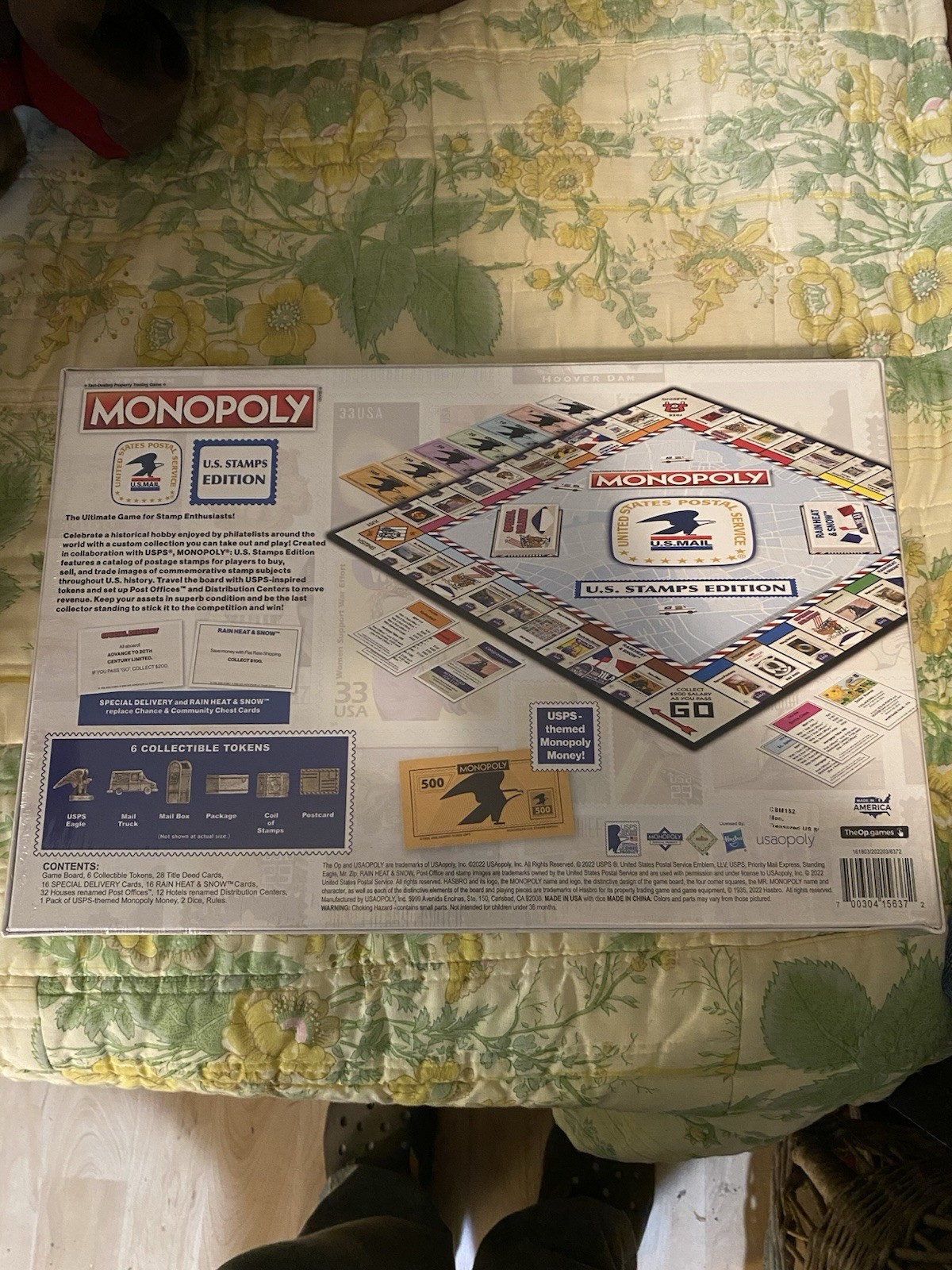 Monopoly, United States Postal Service, US Stamps Edition, New, Factory Sealed