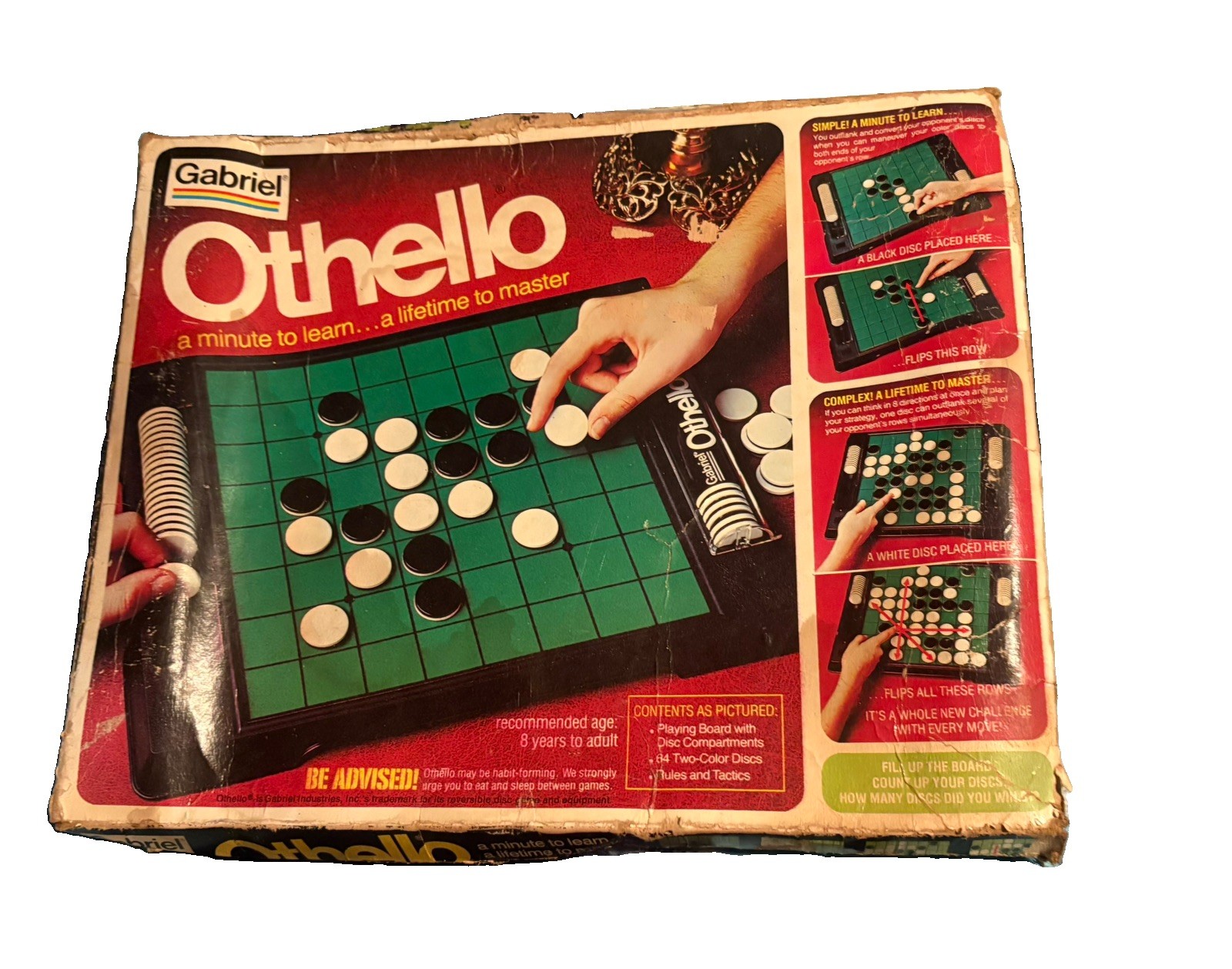 1978 Othello COMPLETE Game in original box