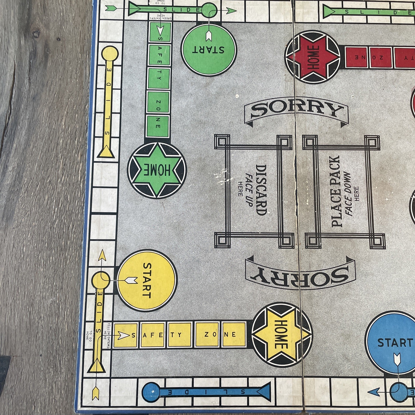 RARE 1930s Fashionable English Game SORRY! Complete Board Game Early Edition