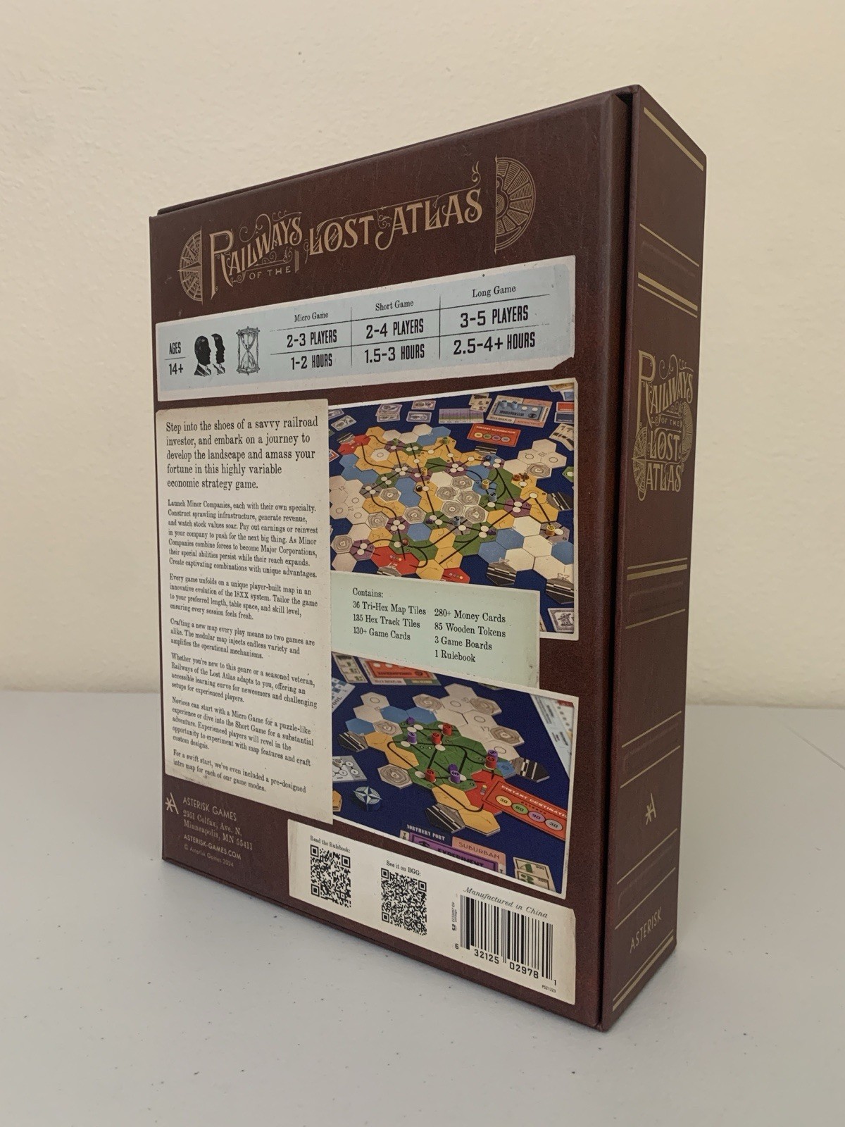 Railways Of The Lost Atlas Board Game — Asterisk Games