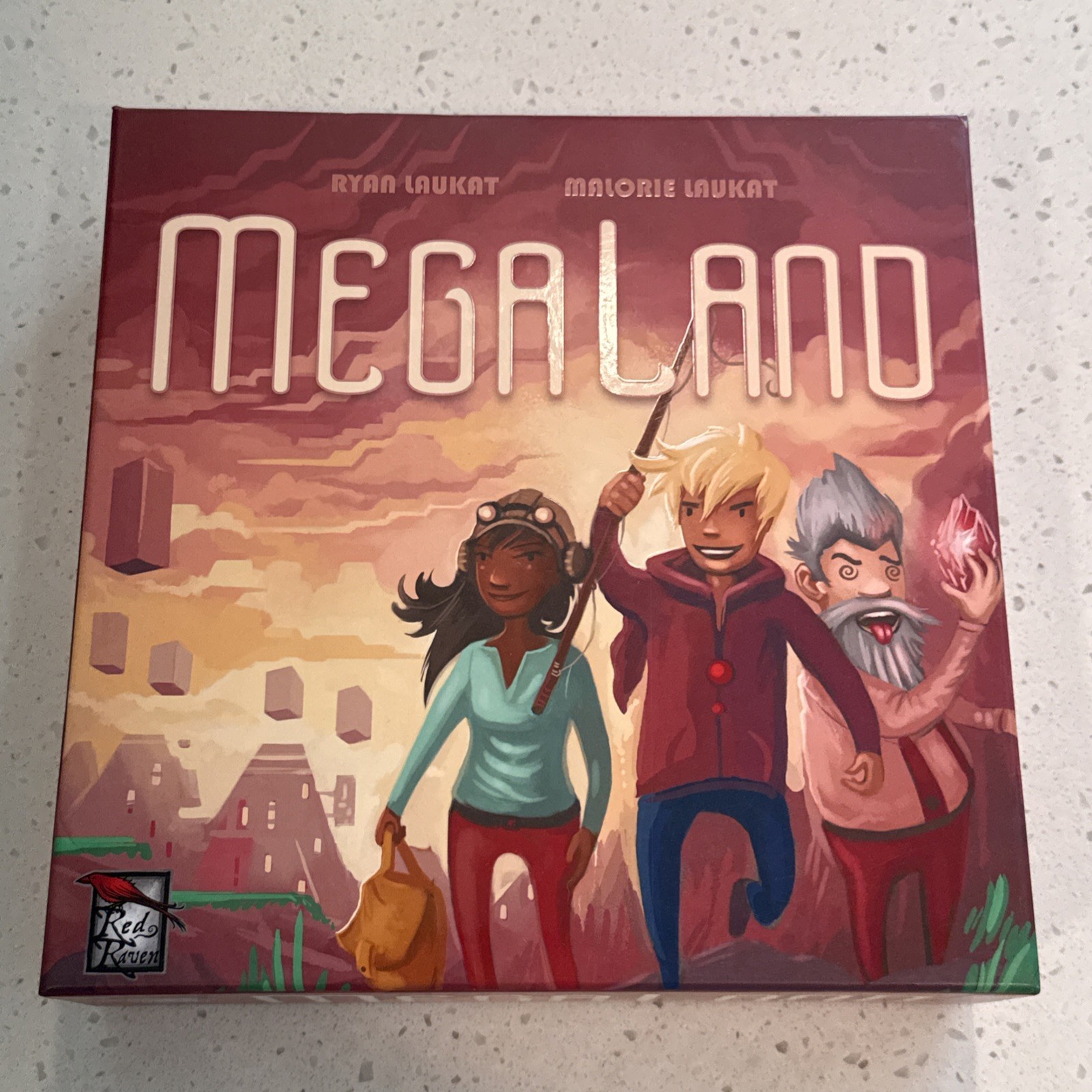 Megaland Board Game Red Raven Games