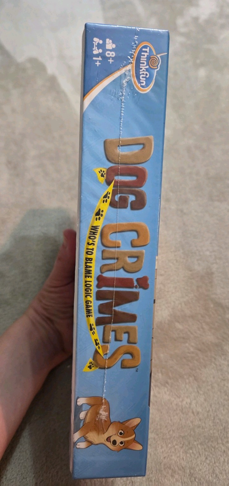 ThinkFun Dog Crimes Logic Game and Brainteaser for Boys and Girls Age 8 & Up