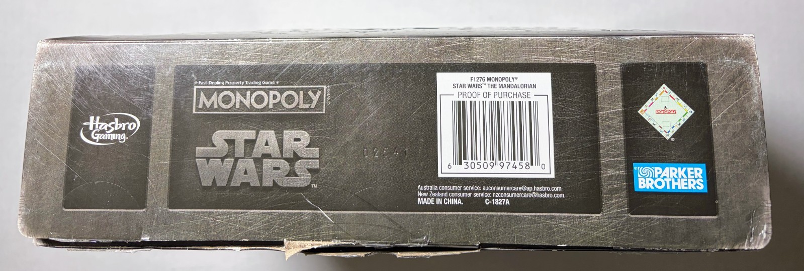 Monopoly Star Wars The Mandalorian Edition Hasbro “Protecting Grogu” “The Child”