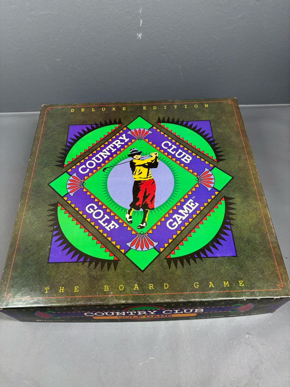Country Club Golf Game Deluxe Edition Board Game Future Games 1990 Complete