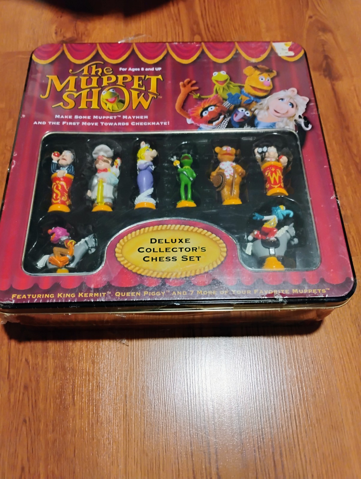 The Muppets Show Deluxe Chess Board Game set