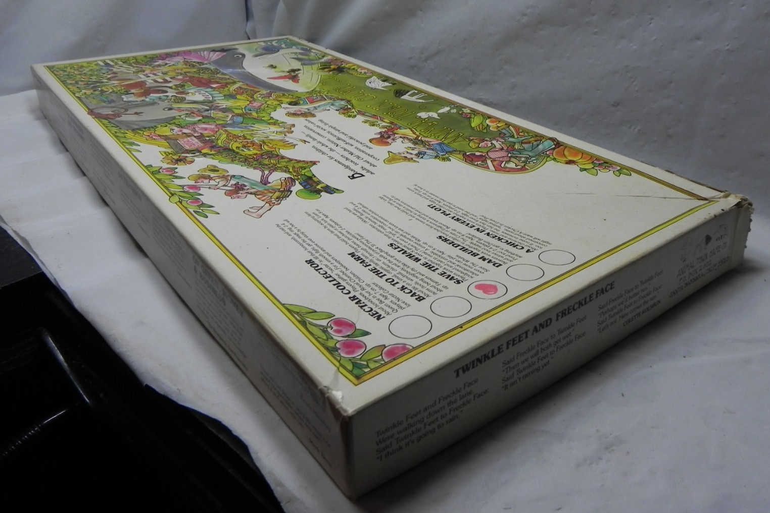 Animal Town: Save the Whales Board Game 1978 Hearth Song Inc. Vintage COMPLETE