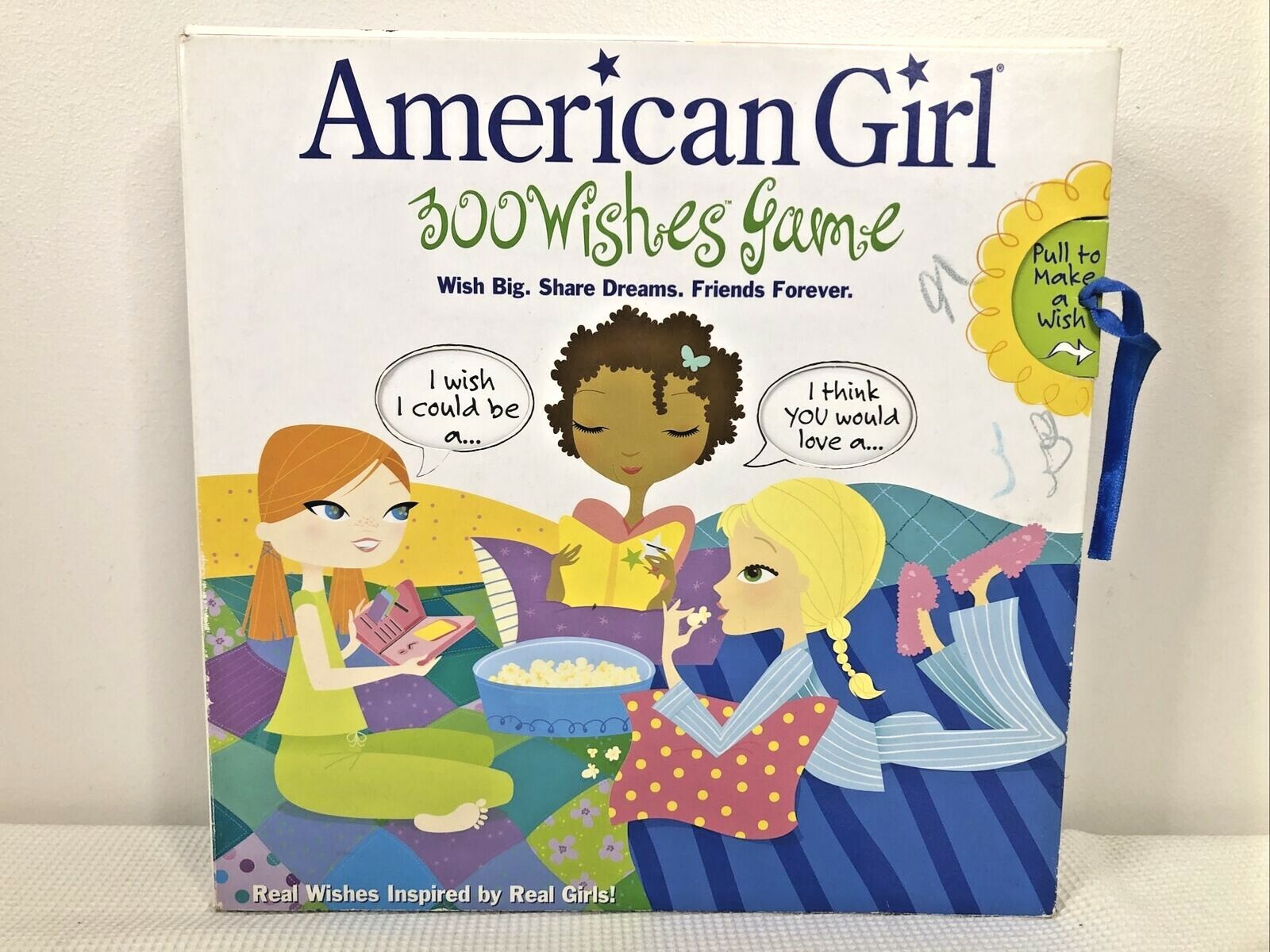 American Girl 300 Wishes Game Sleepover Slumber Party Great Gift 2-4 Players GUC