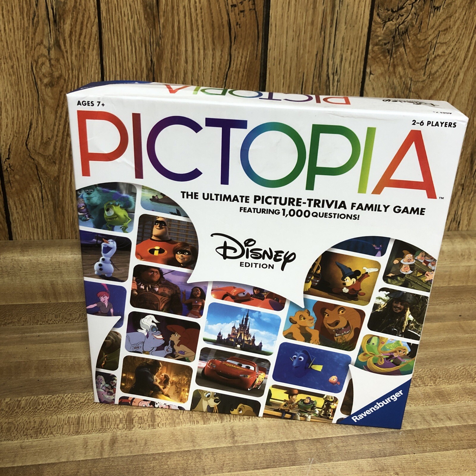 Pictopia Disney Edition The Ultimate PICTURE TRIVIA Family Game New