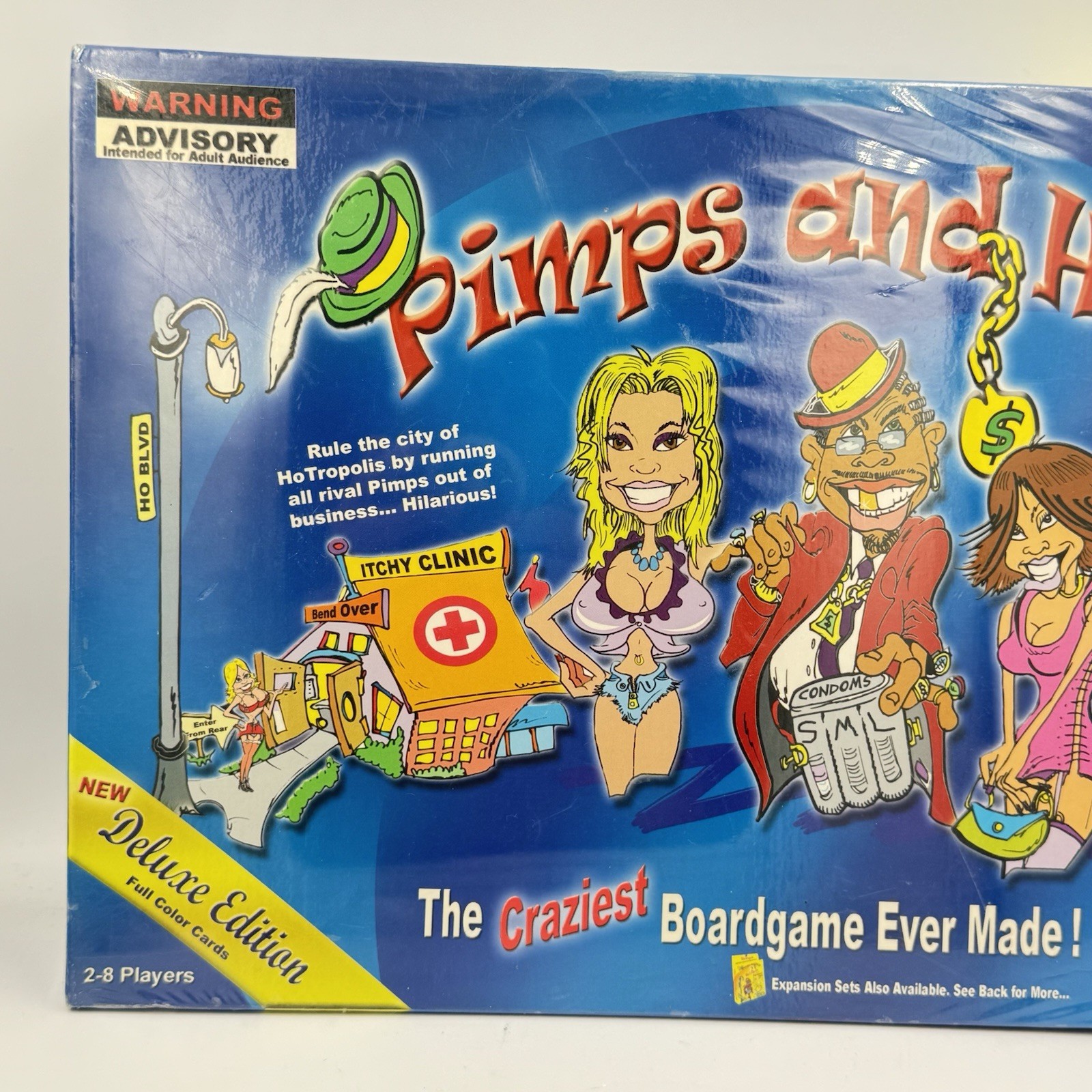 Pimps and Ho’s Board Game 2005 Complete Adult Board game Pimps and hoes