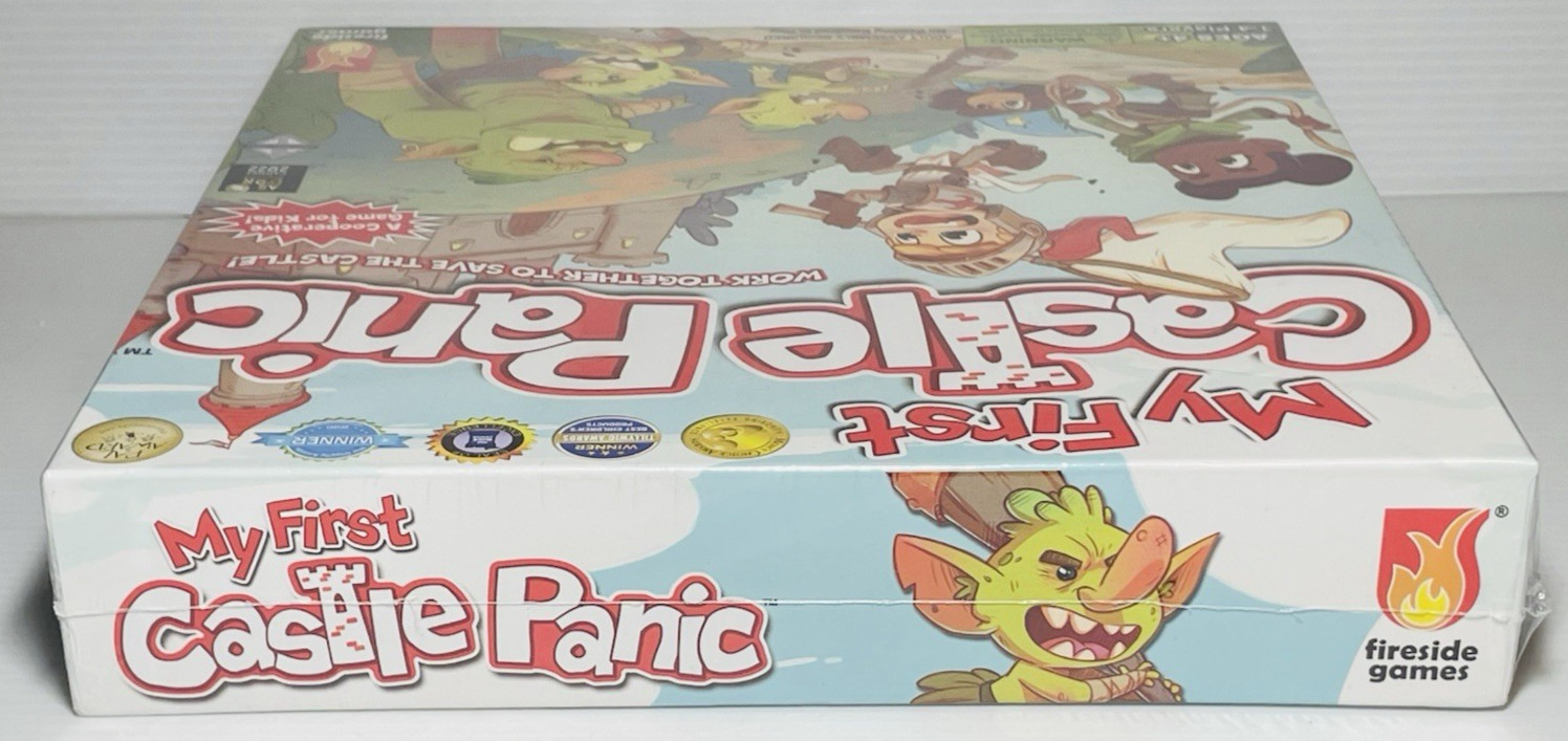 My First Castle Panic Board Game Fireside Games New & Factory Sealed.