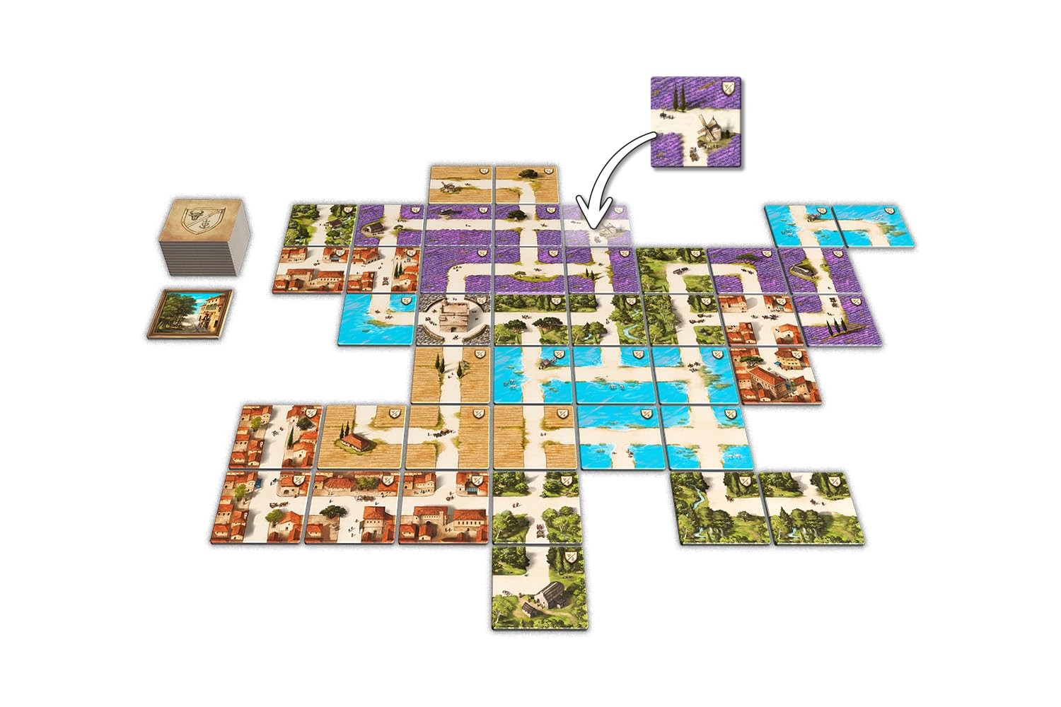 04241 Camargue, family game, laying game, Blue