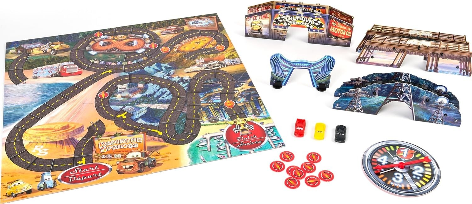 Spin Master Disney Pixar Cars 3 Risky Raceway Game