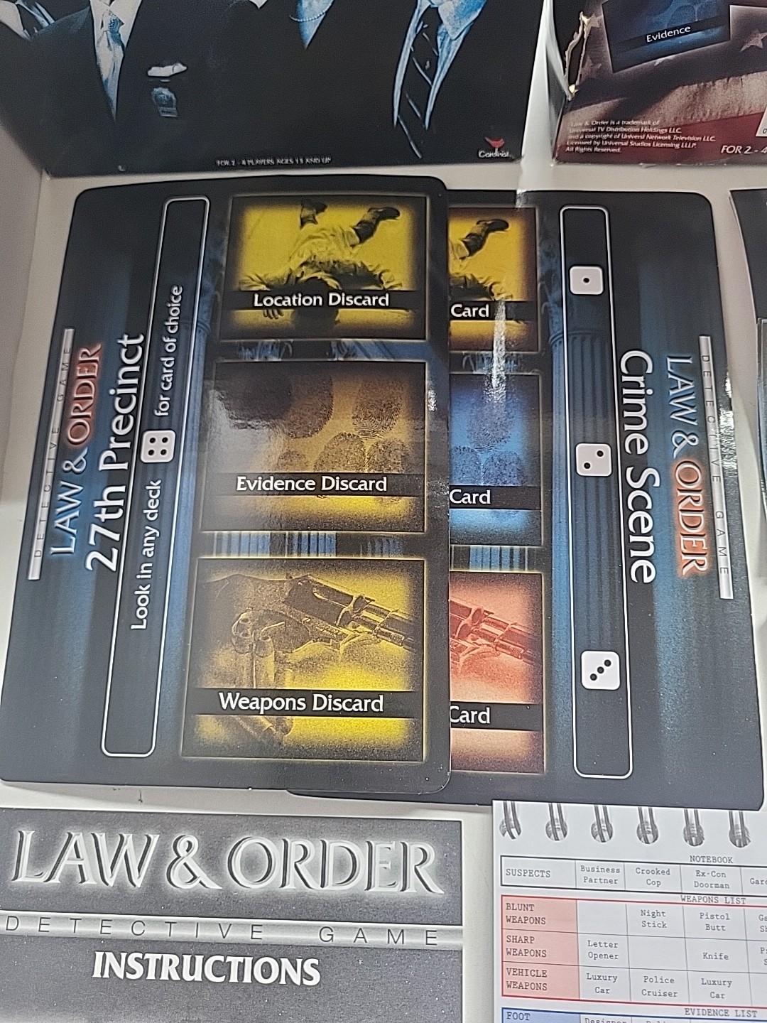 Law & Order Detective Game First player to identify the subject wins ShipsFree