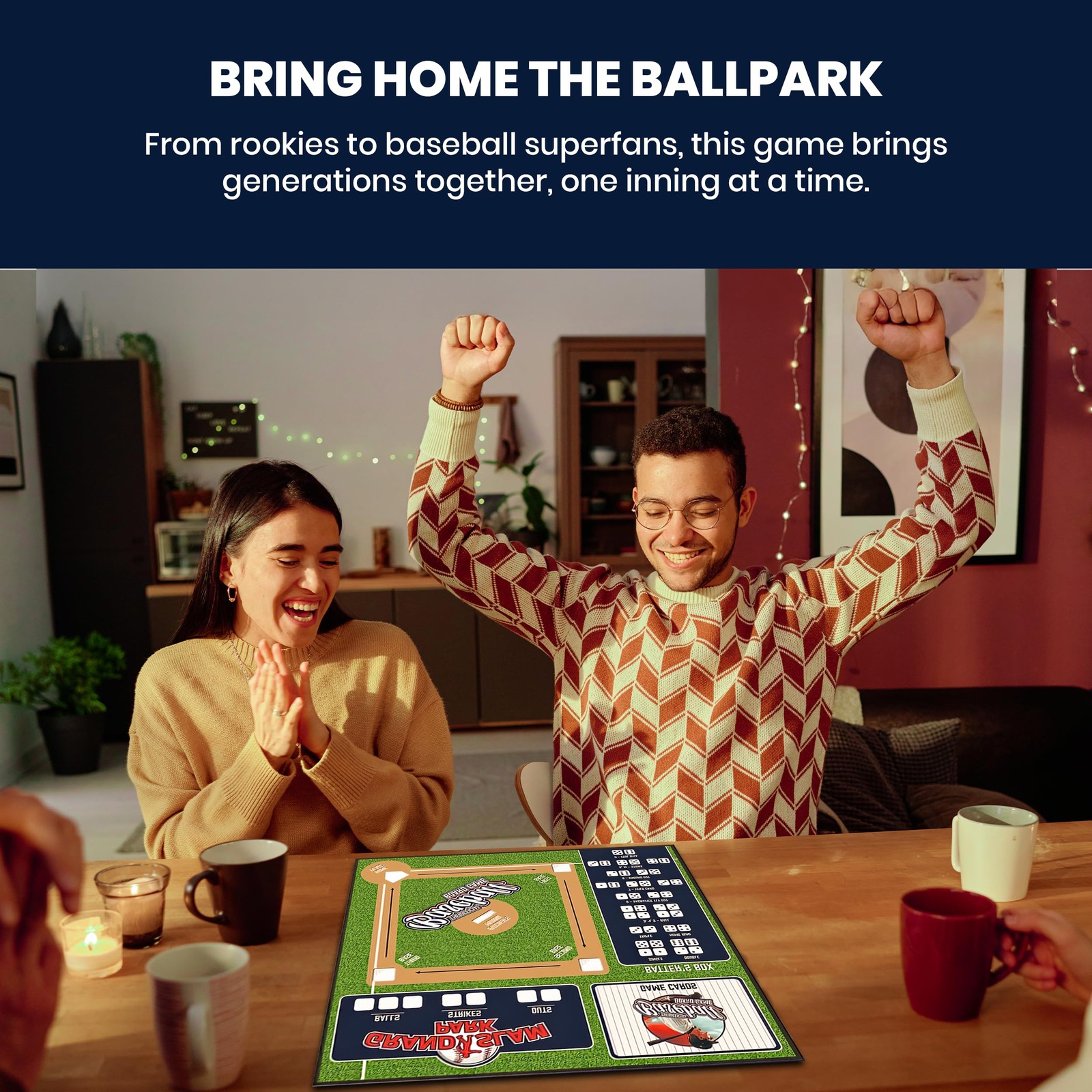 MasterPieces Baseball Dice Board Game – Realistic Gameplay, Family Fun for Ad…