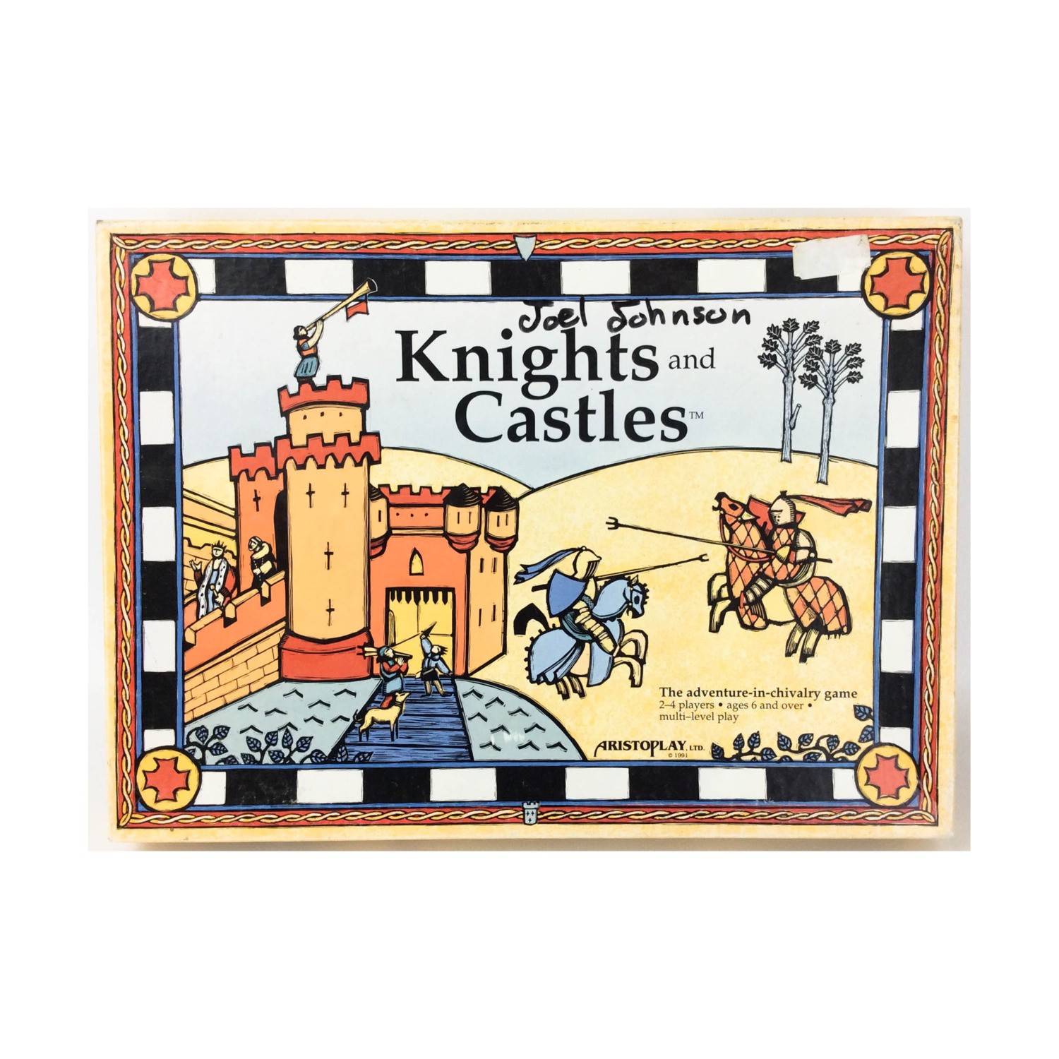 Aristoplay Boardgame Knights and Castles (1991 Ed) Box VG+/NM