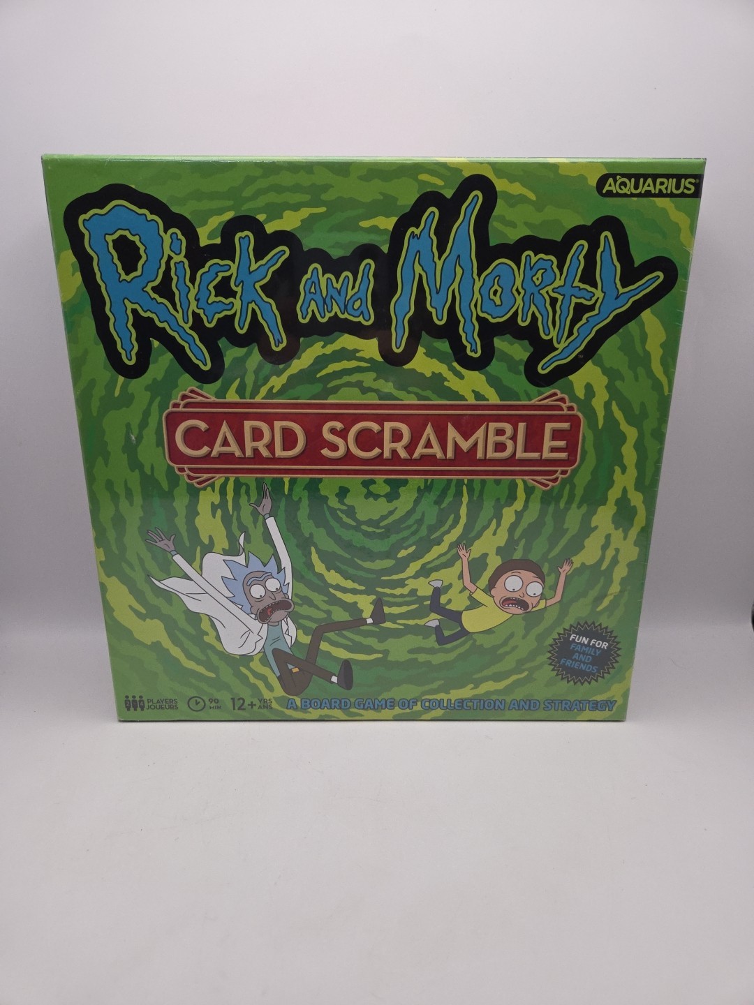 Rick and Morty Card Scramble Strategy And War Games Board Game