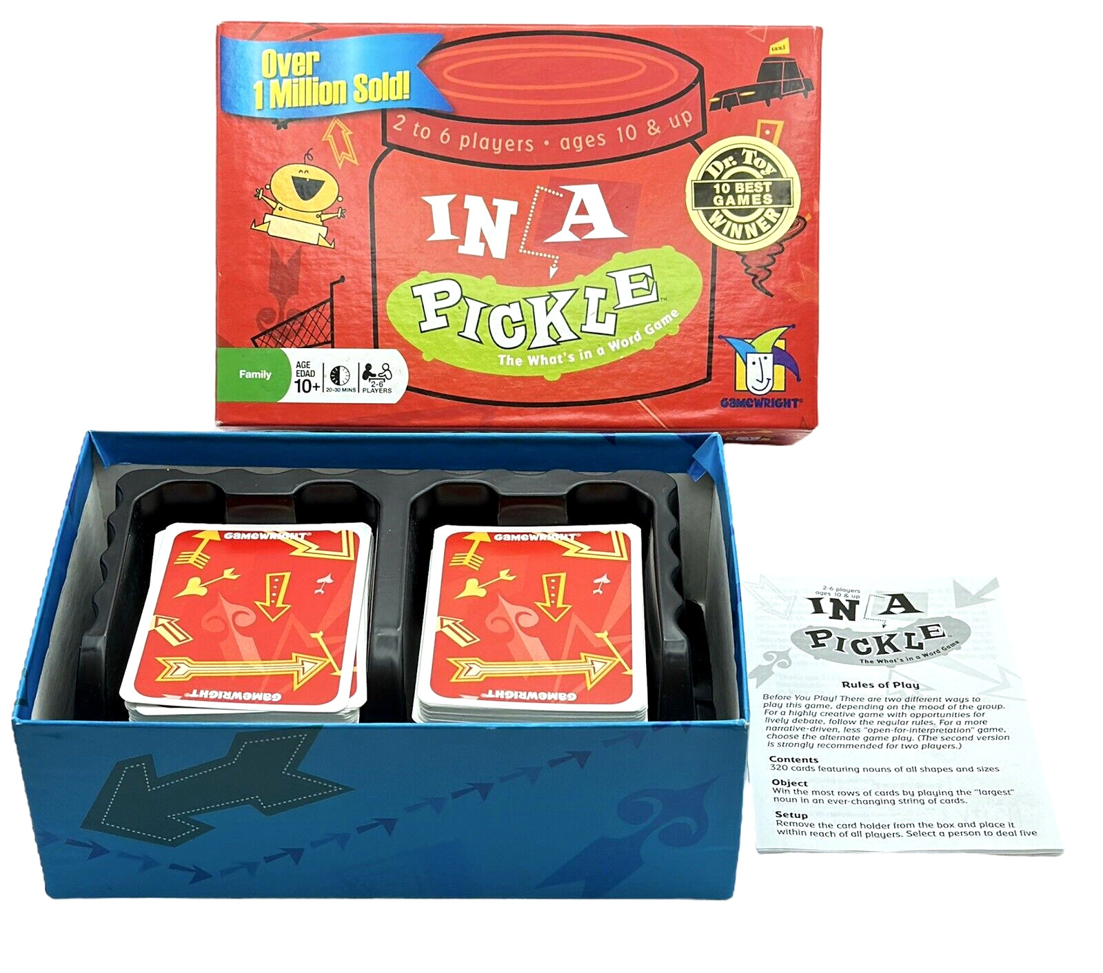 In A Pickle Family Card Game Dr Toy Award Winner 2004 Gamewright Word Game
