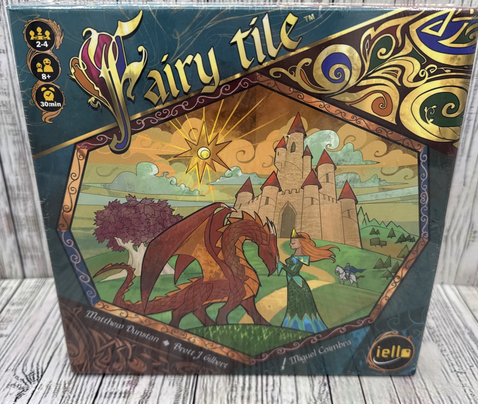 Fairy Tile Tale Board Game Storytelling Family Iello 8+ COMPLETE NEW Sealed