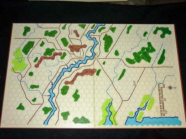 Avalon Hill CHANCELLORSVILLE Game – American Civil War (P/UNP) – 2nd Edition